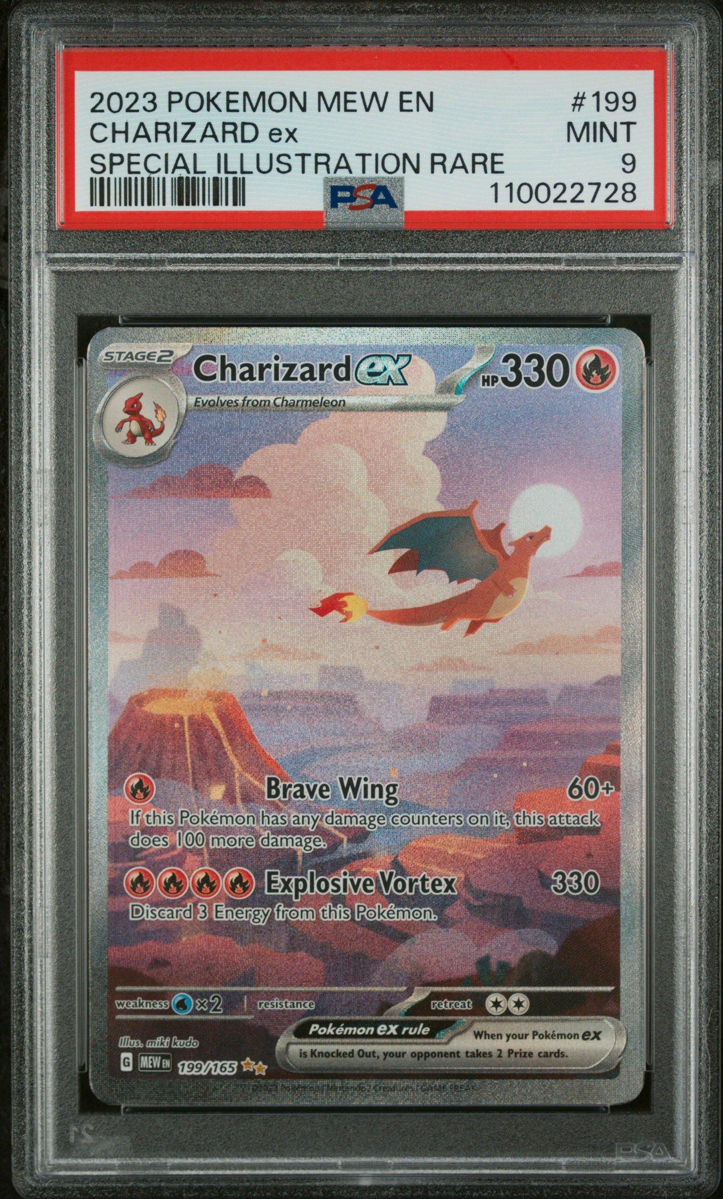 2023 Pokemon Mew En-151 199 Charizard Ex Special