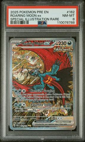 PSA 10 トドロクツキ　タケルライコ　連番　Roaring Moon PSA 10 Roaring Moon Ex Special Illustration 162 Prismatic