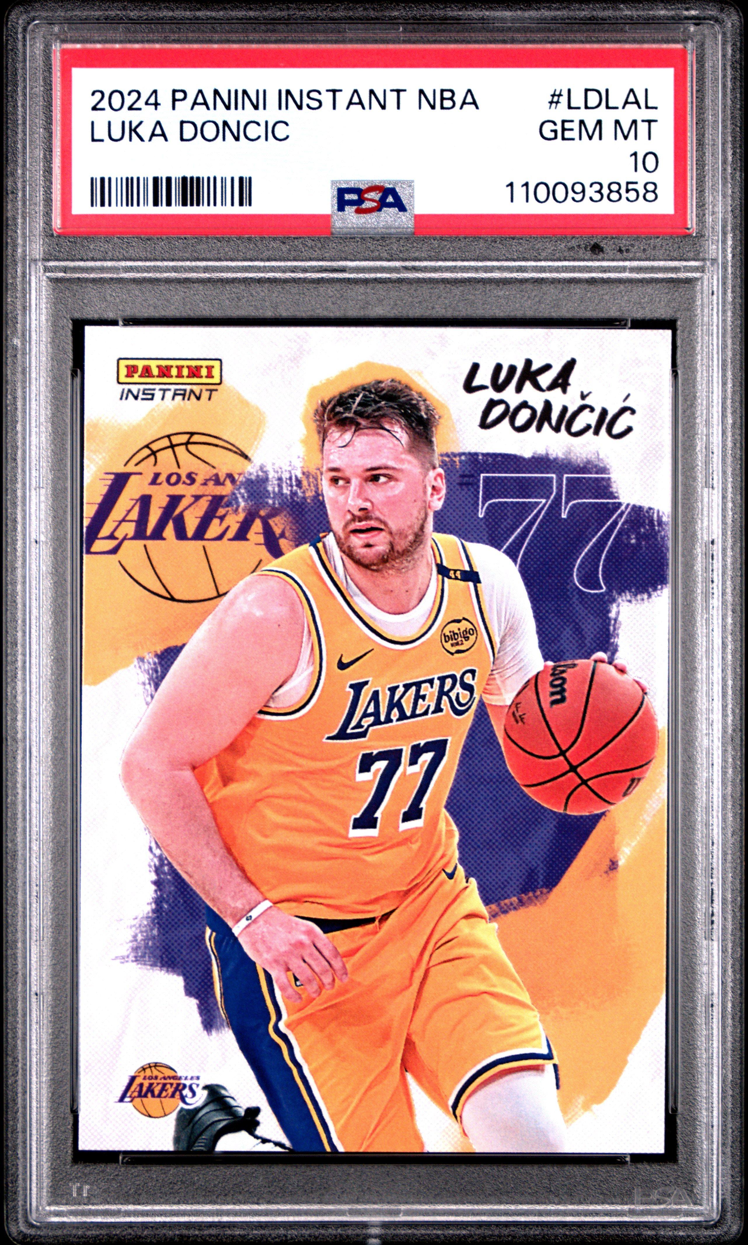2024 Panini Instant Nba Ldlal Luka Doncic PSA 10 | GameStop