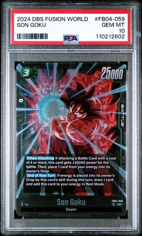 2024 SDBH PROMO 孫悟空 GEM MT 10 Auction Prices Realized Tcg Cards 2024 SUPER DRAGON BALL