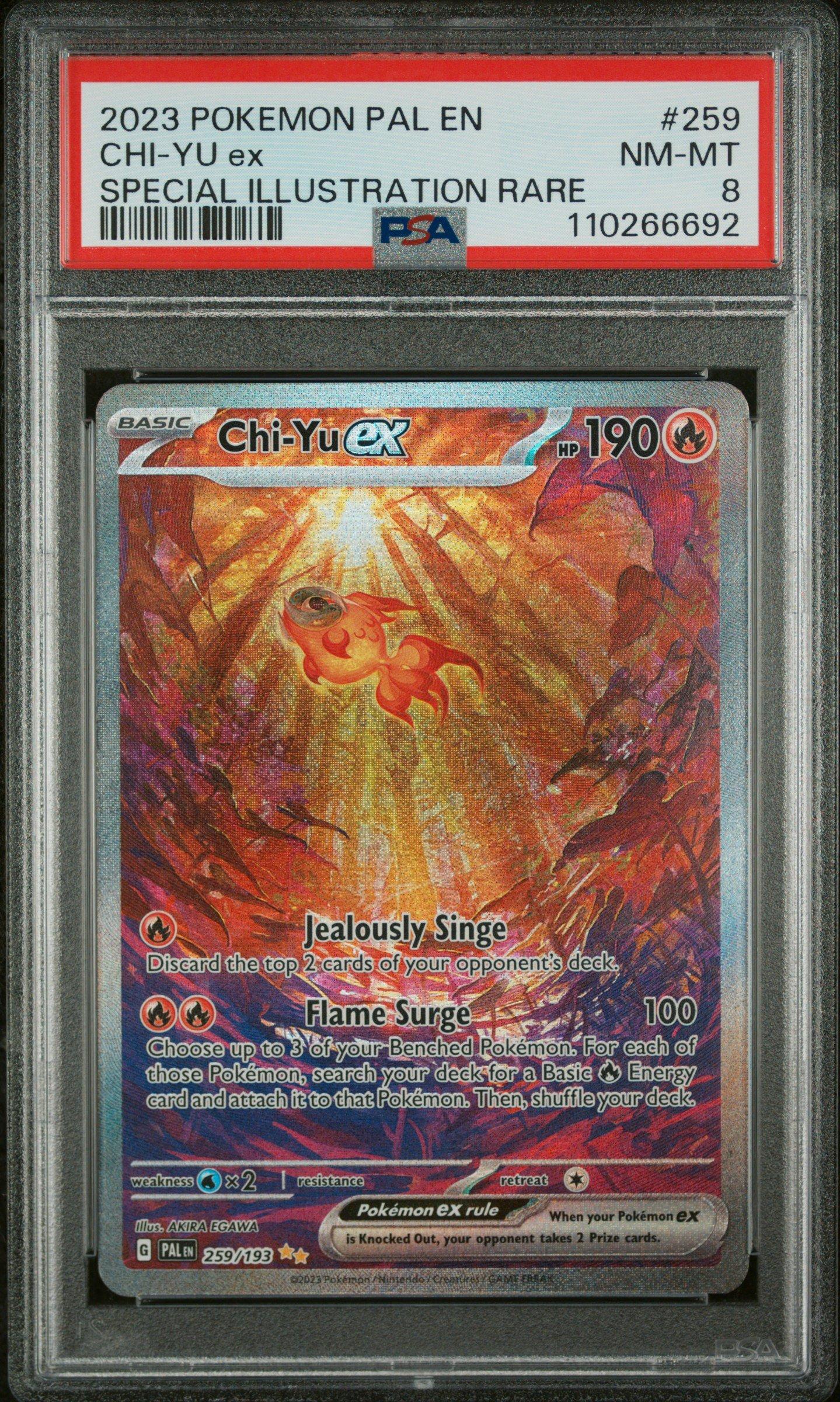 2023 Pokemon Pal En-paldea Evolved 259 Chi-yu Ex Special