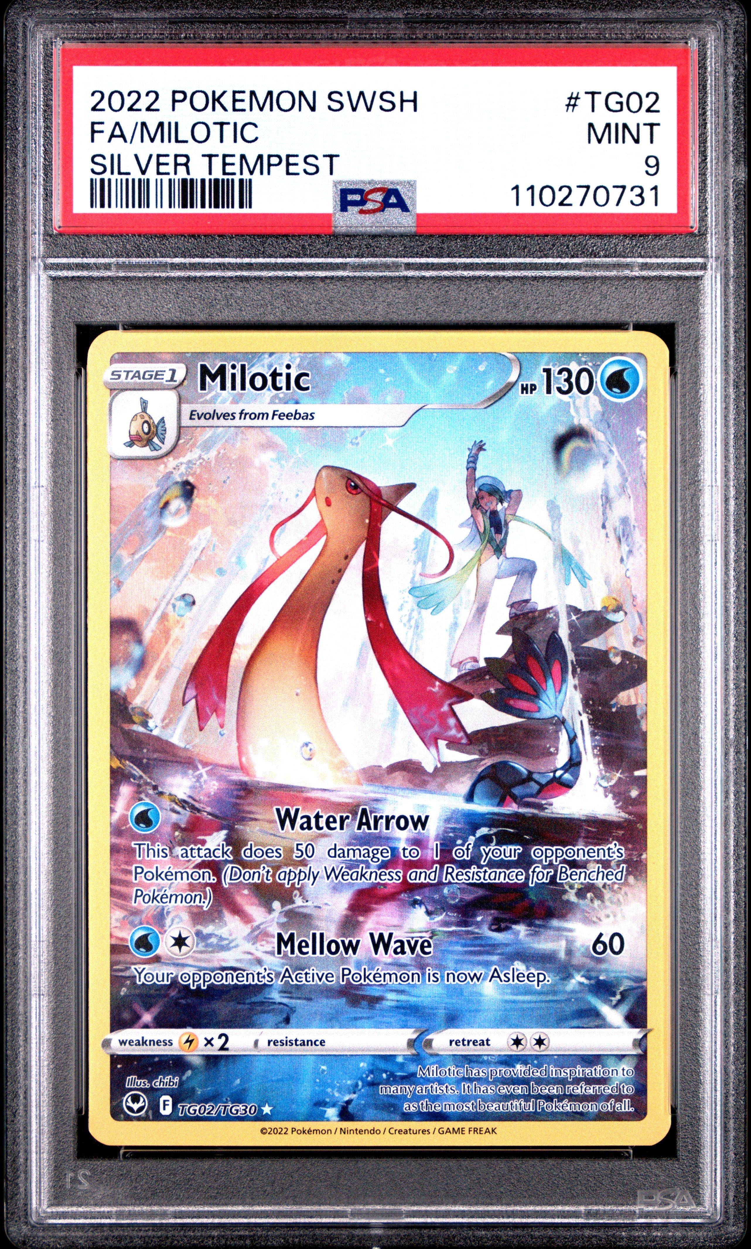 milotic pokemon card full art (Secluded Springs #72/71, 1-Star) This specific card features a stunning Milotic Card Milotic Ex SR
