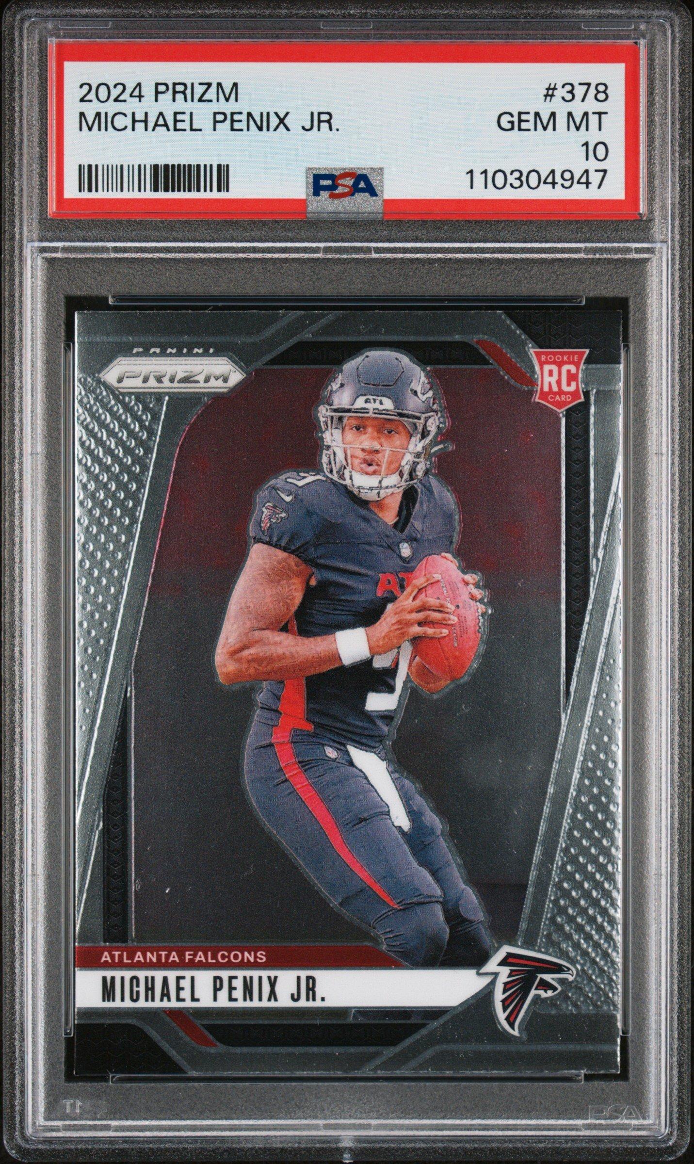 2024 Panini Prizm 378 Michael Penix Jr. PSA 10
