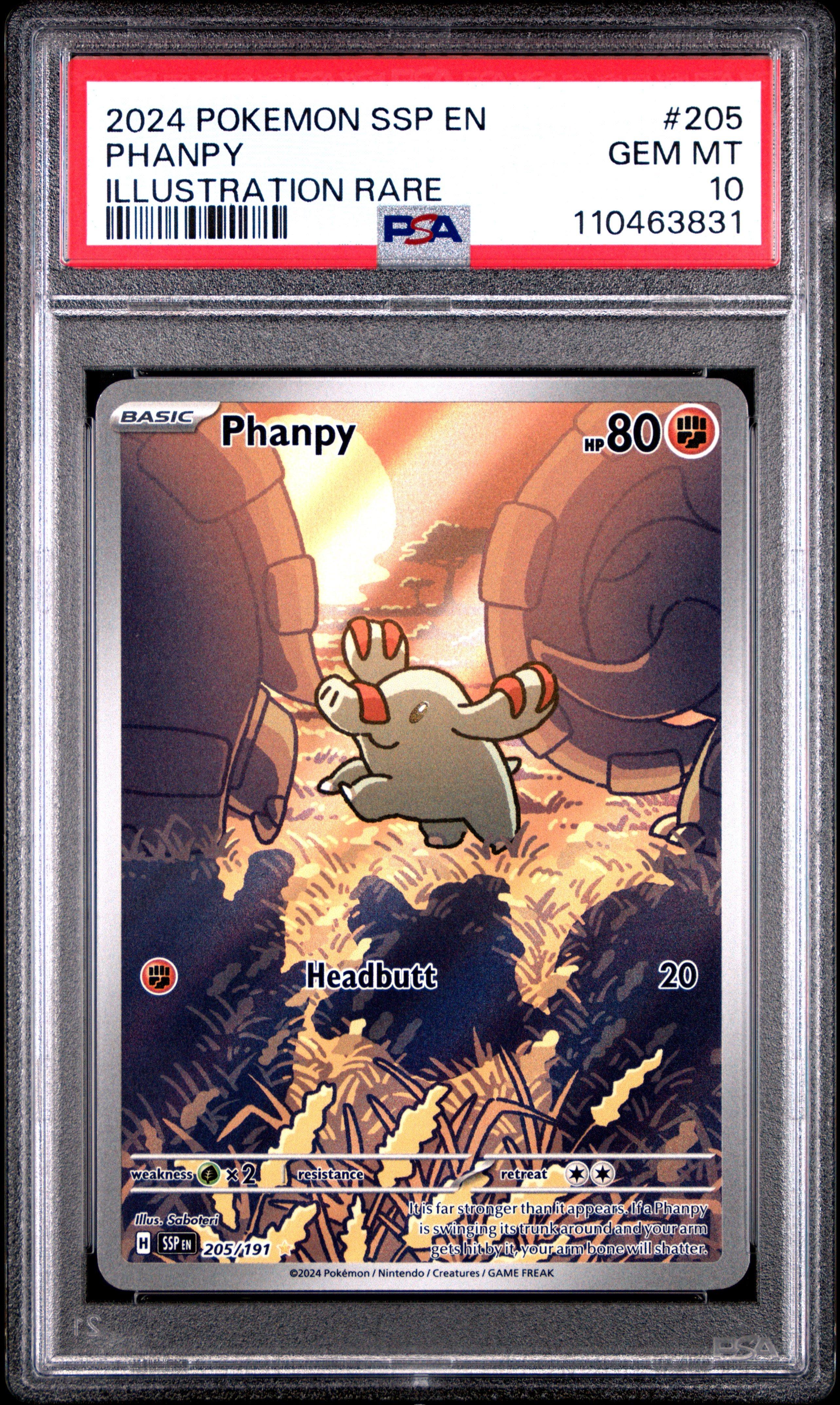 pokemon phanpy card Pokemon Card Japanese Phanpy 064/106 sv8 TCG