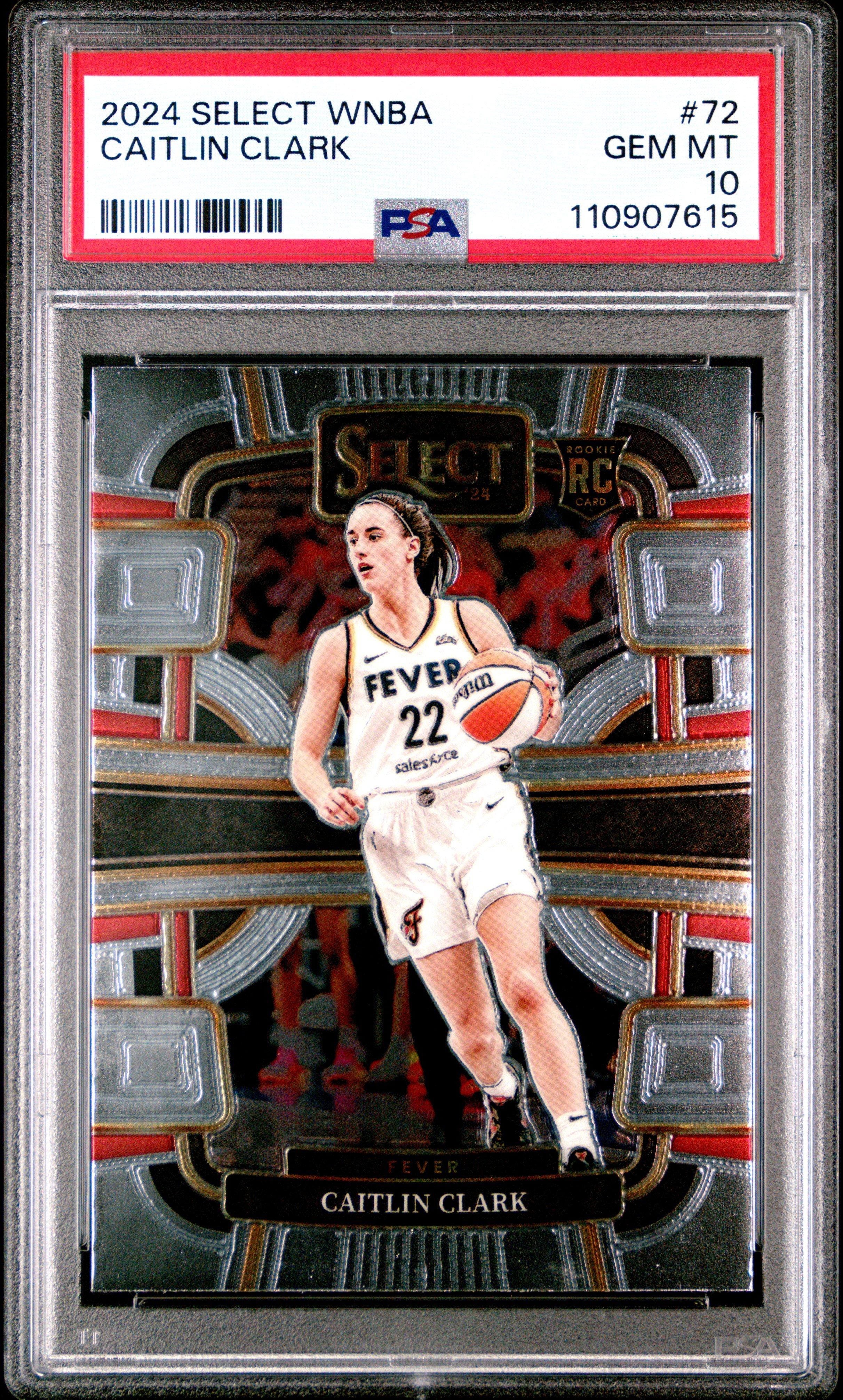 2024 Panini Select Wnba 72 Caitlin Clark PSA 10 Graded Card | GameStop
