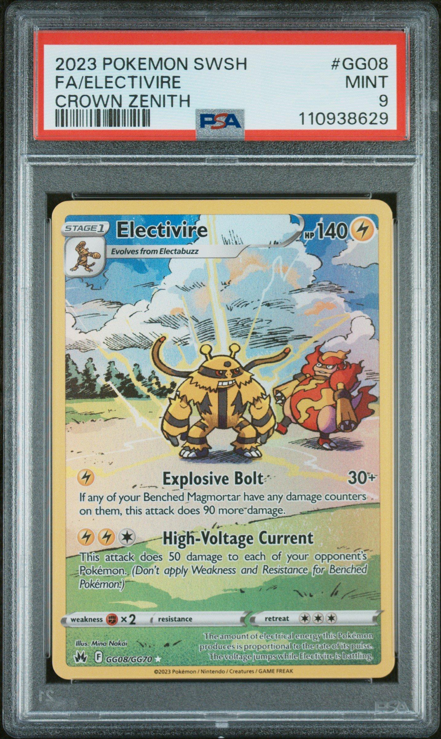 2023 Pokemon Sword And Shield Crown Zenith Gg08 Full Art