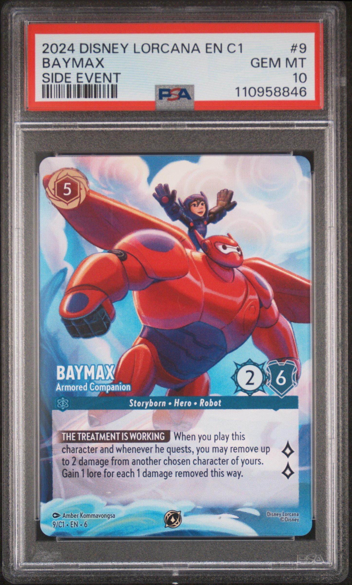 lorcana big hero 6 cards - Azurite Sea - Baymax - Armored Companion (Legendary) Whether at home or at tournaments New Disney Lorcana Set Officially