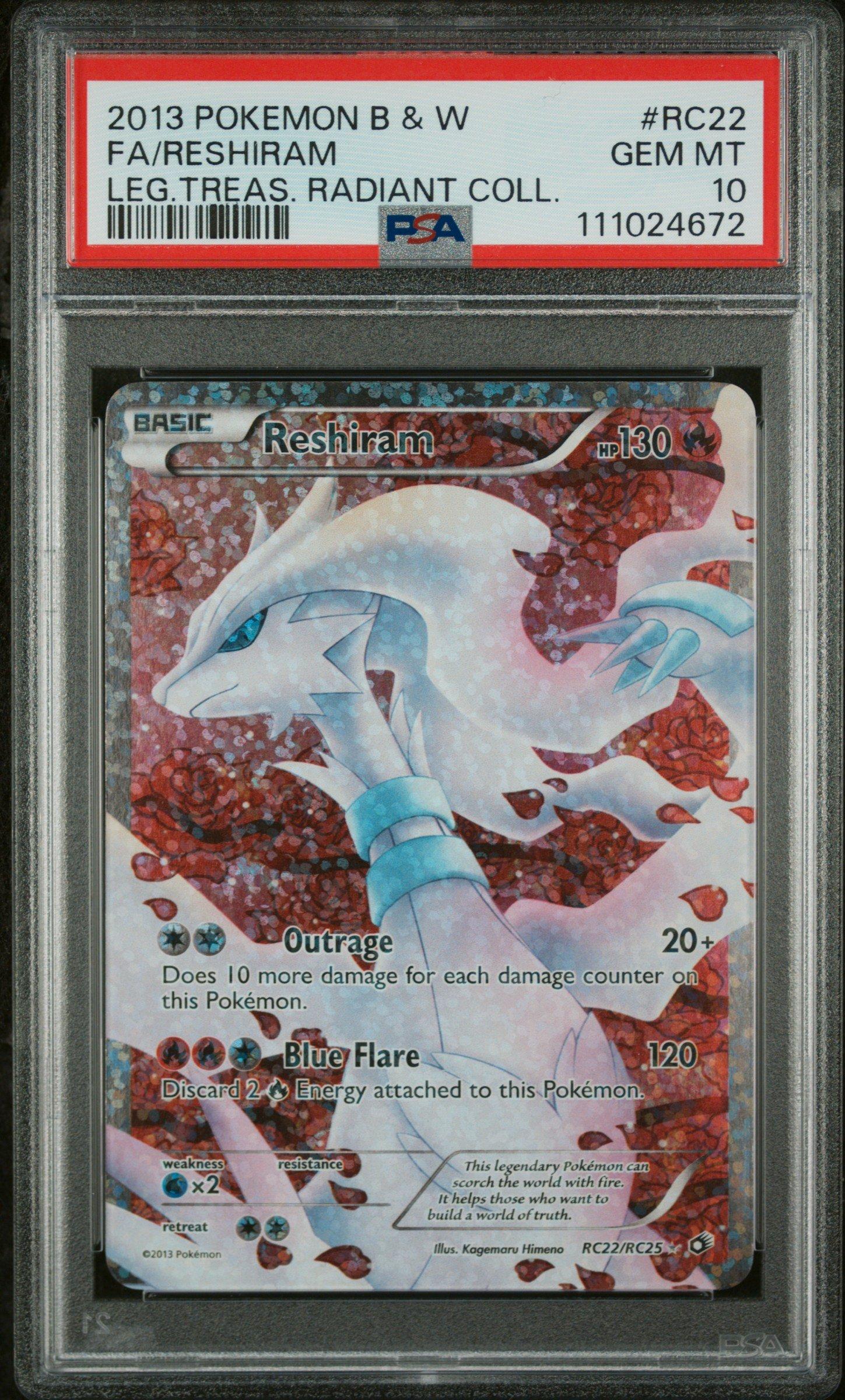 2021年 ポケモンカード FA/RESHIRAM PSA 10 PSA 10 Reshiram 020/025 s8a-P 25th Anniversary Promo 2021 Pokemon