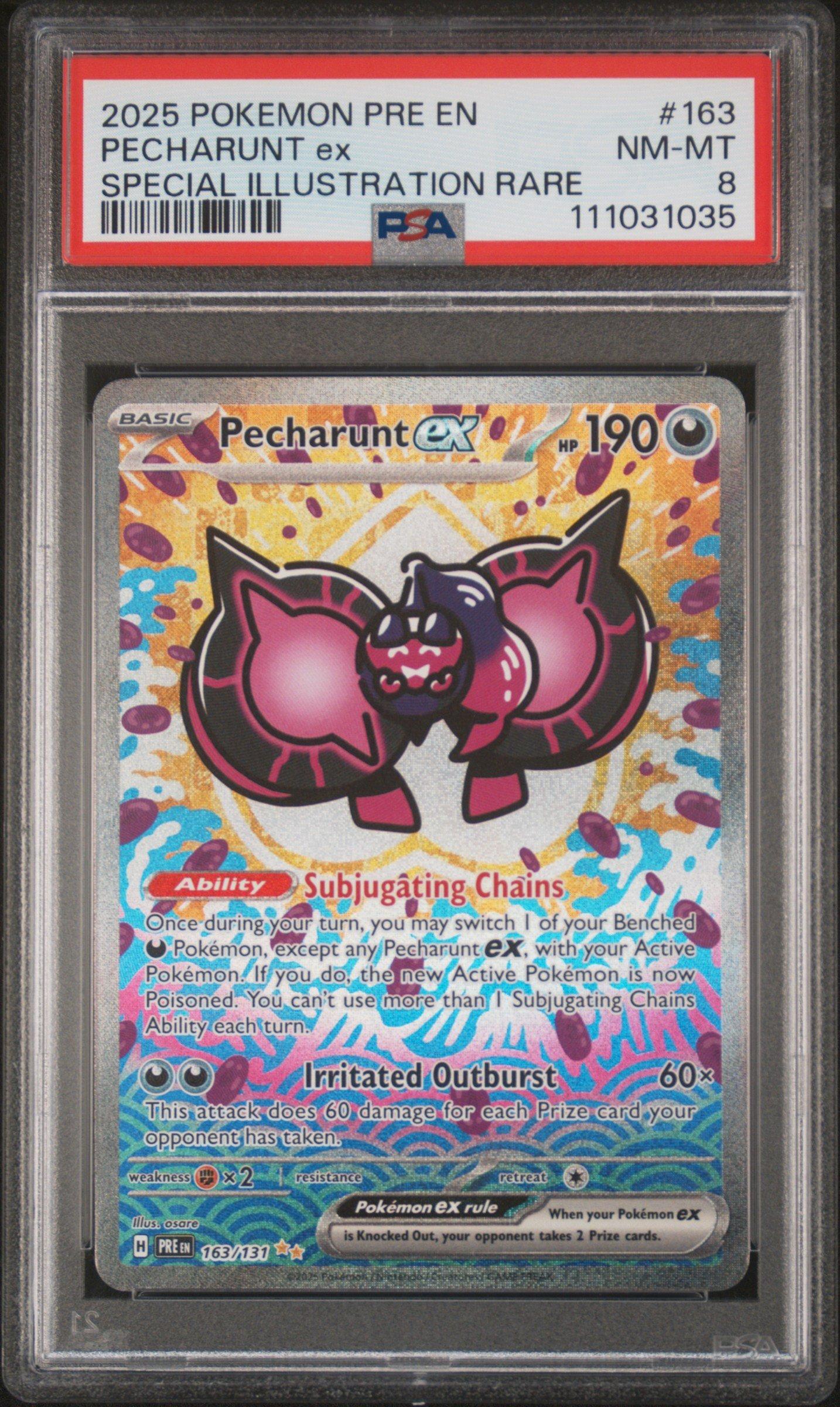 pecharunt pokemon card SV6a] Pecharunt ex 092/064〈UR〉 – Buy Online at Omotenashi TCG main image 1