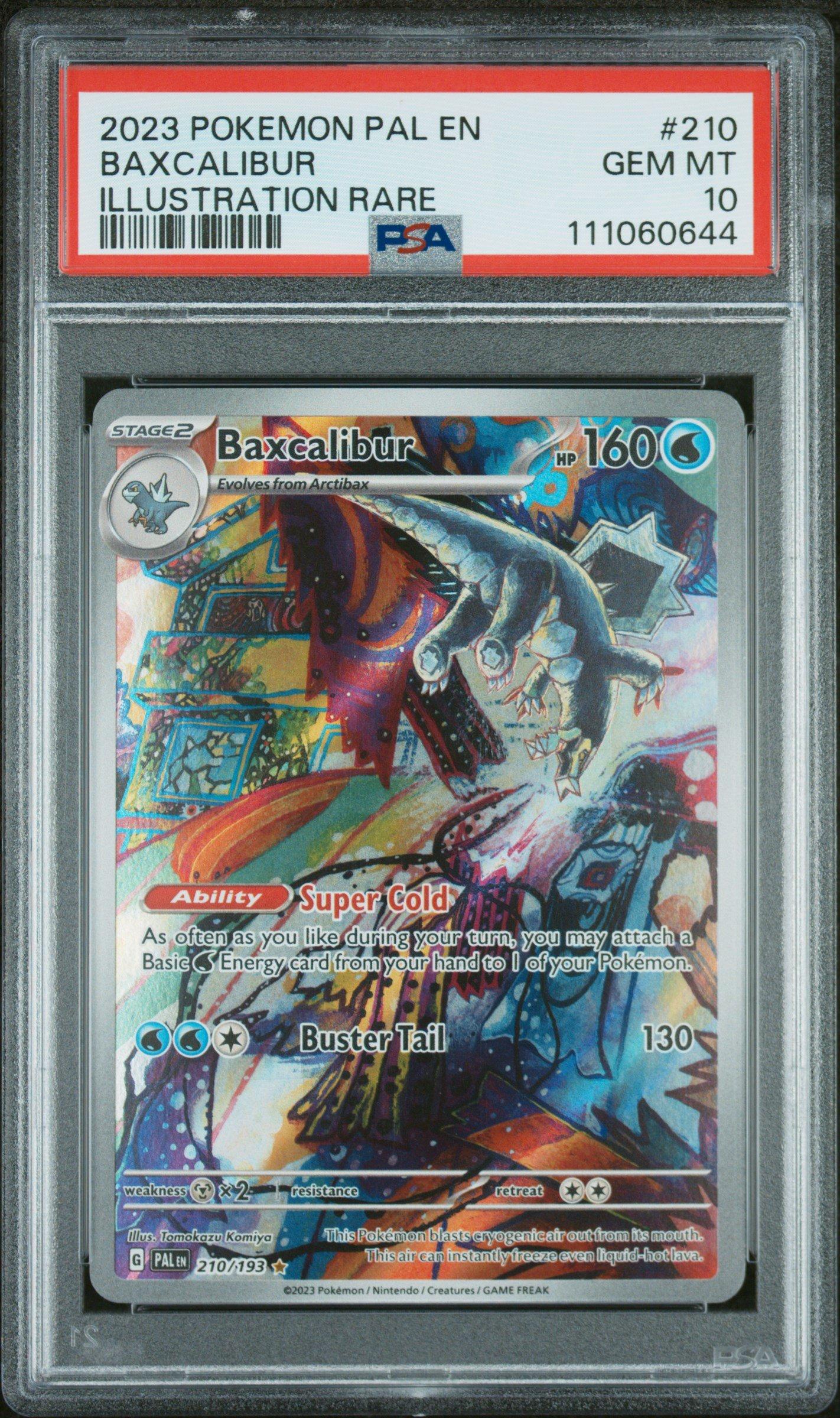 baxcalibur pokemon card price SV4a] 235/190S Promo Retreat cost BAXCALIBUR is EXPLODING IN PRICE!!!,