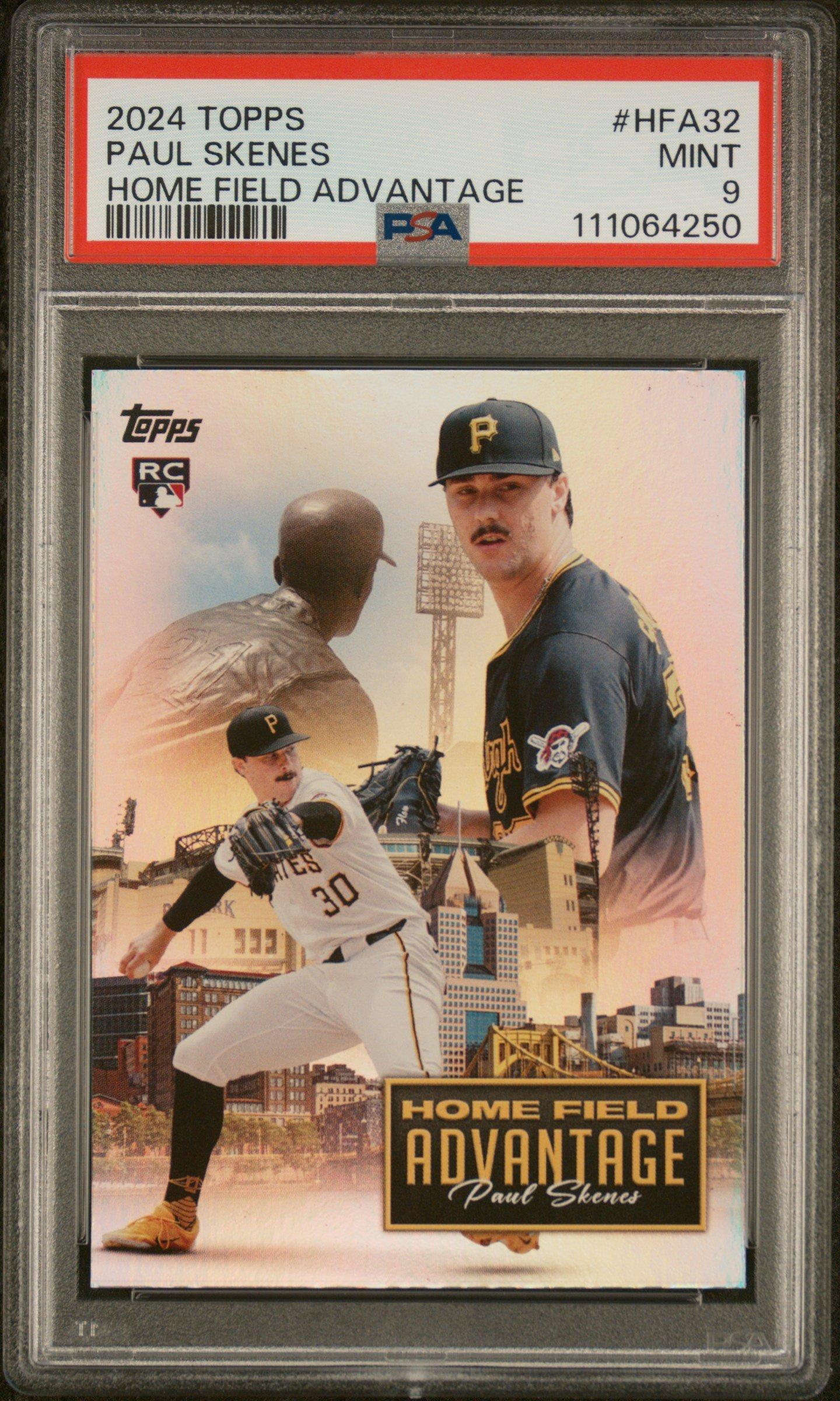 2024 Topps Home Field Advantage Hfa32 Paul Skenes Update PSA 9