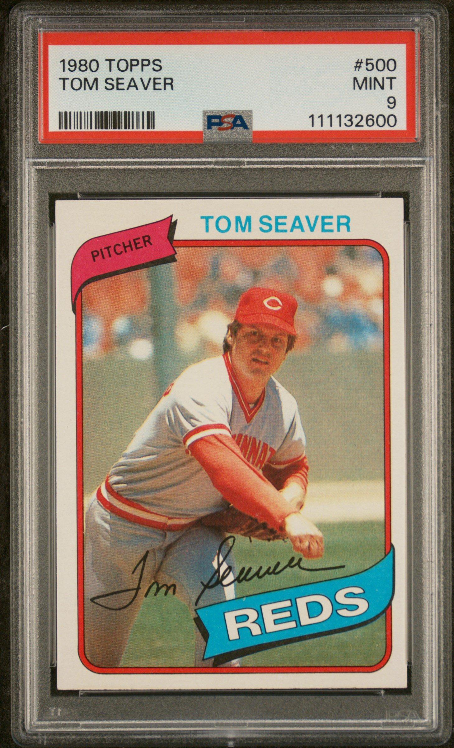 1980 Topps 500 Tom Seaver PSA 9