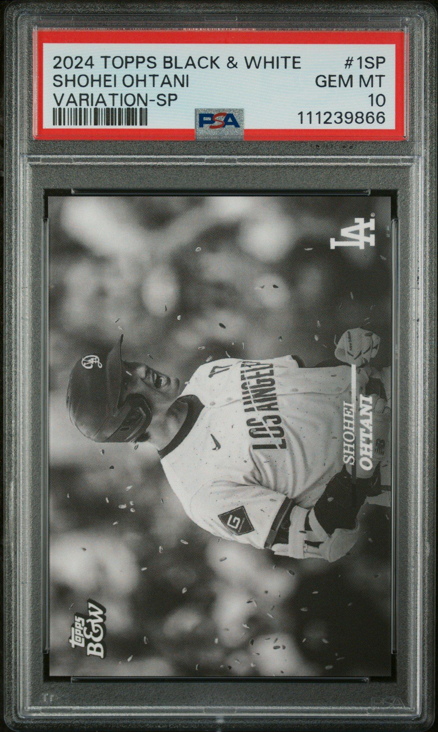 shohei ohtani graded card Dodgers PSA 10 Gem Mint Baseball Mystery Pack – Vintage and Antique Gifts Graded 2024 Topps Update Shohei