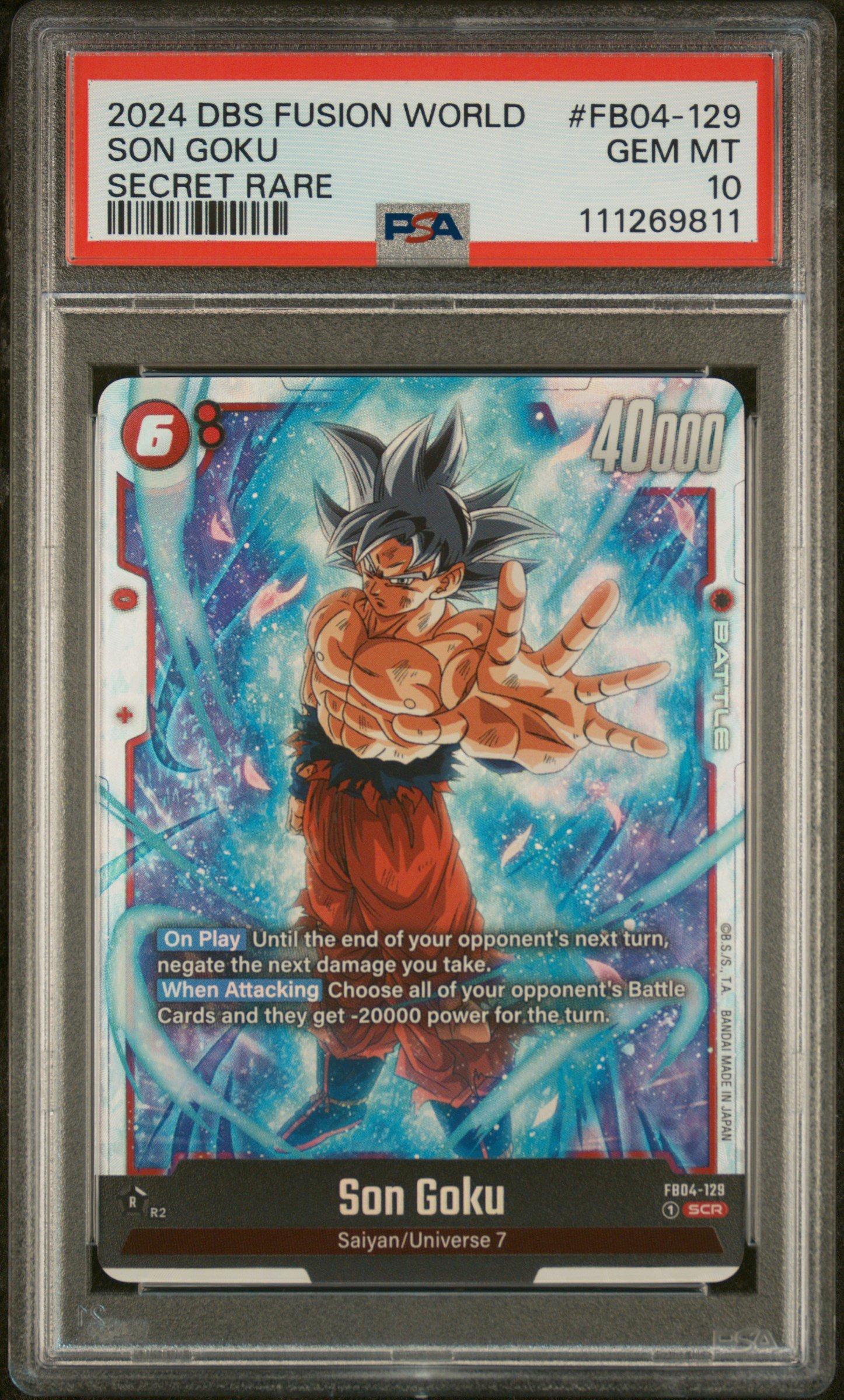 2024 Dragon Ball Super Card Game Fusion World Ultra Limit Fb04-129