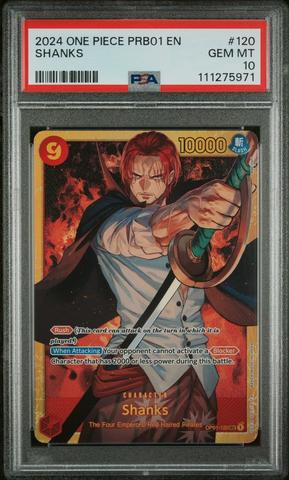 2024 One Piece Prb01-premium Booster -one Piece Card The