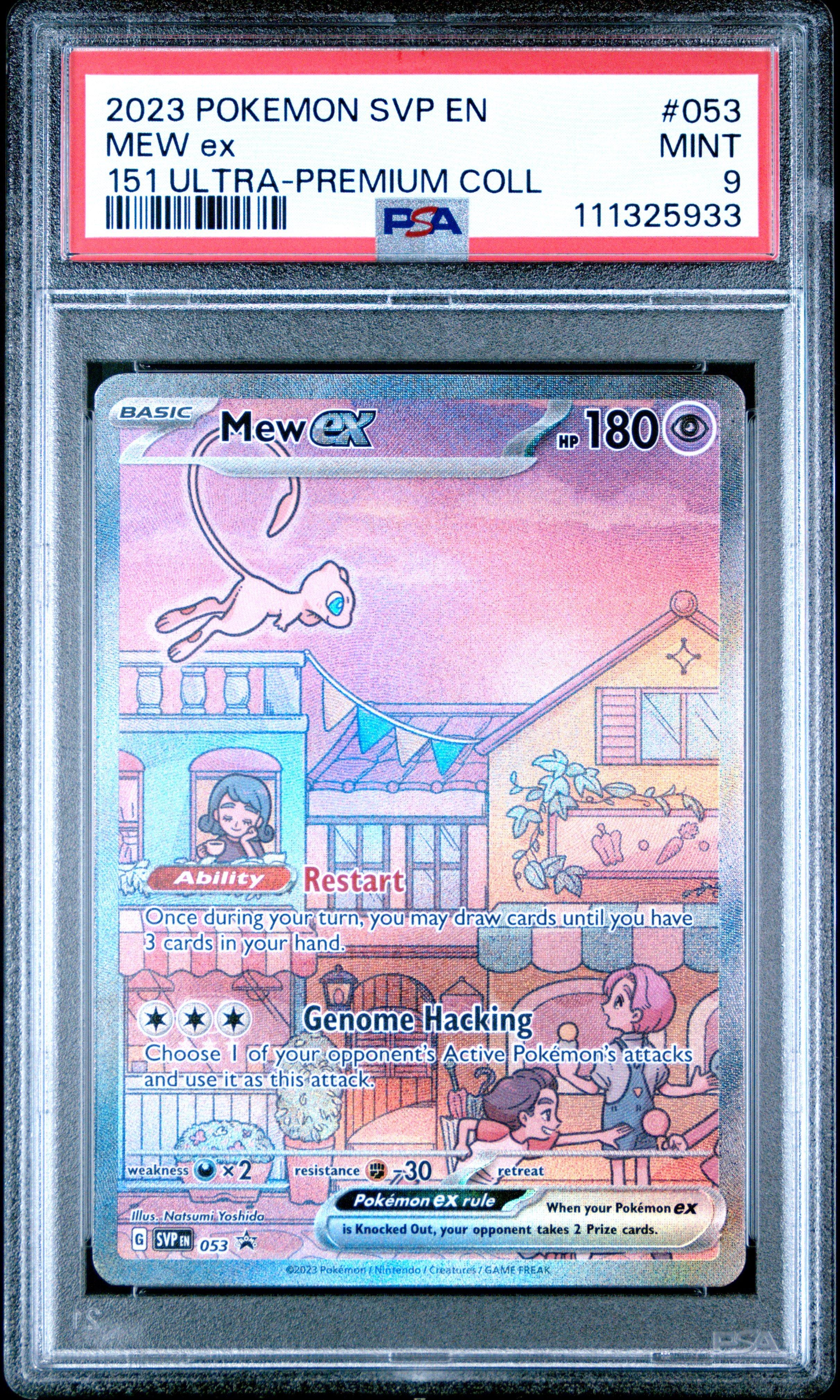 2023 Pokemon Svp En-sv Black Star Promo 053 Mew Ex 151 Ultra