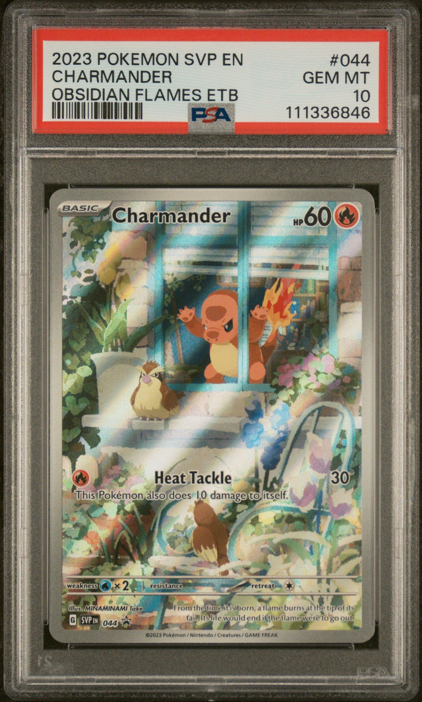 2023 Pokemon Svp En-sv Black Star Promo 044 Charmander Obsidian