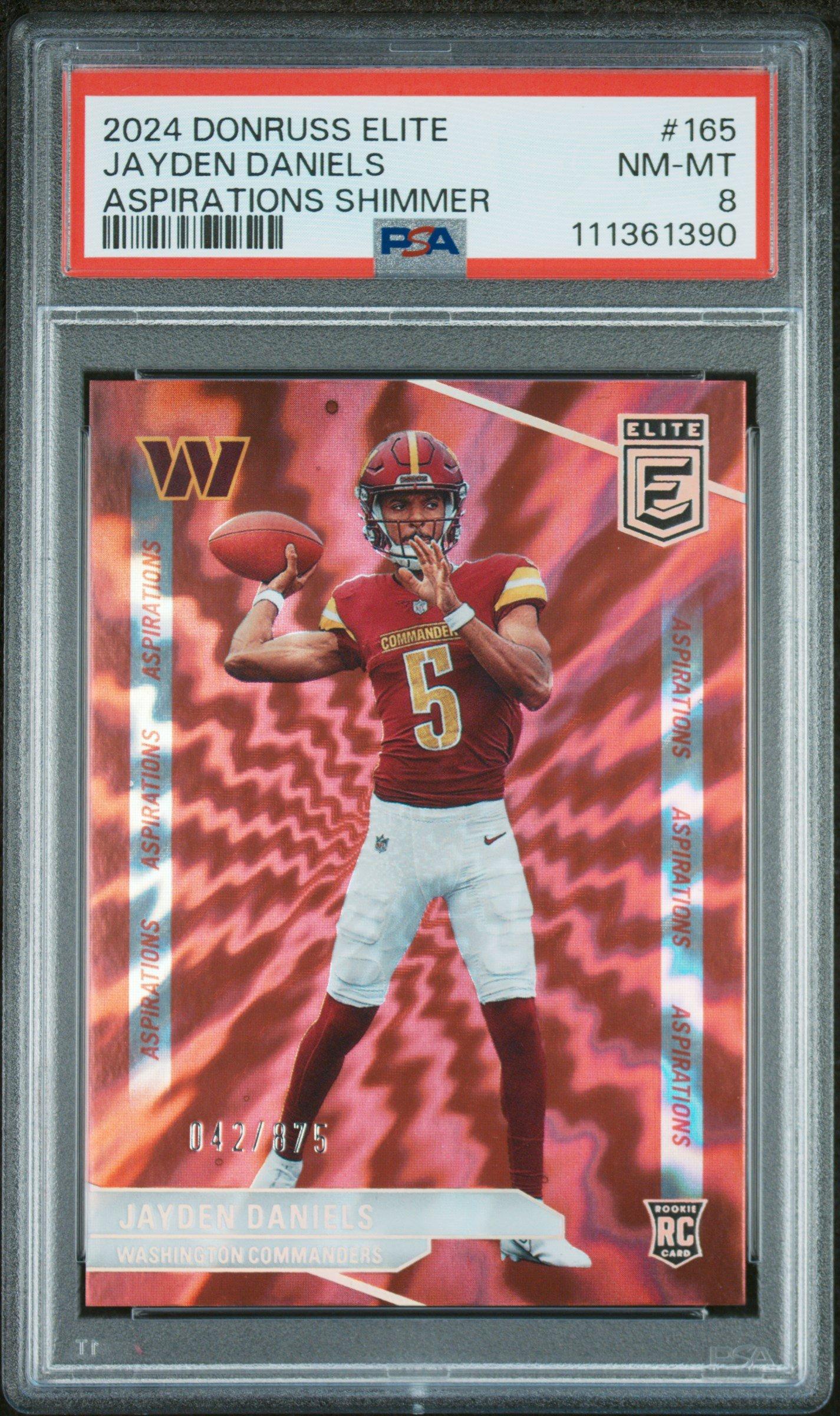 25枚限定 Panini ジャスティン・ハーバート PSA 8 2020 Panini Flawless Justin Herbert Rookie Shadow Auto #11