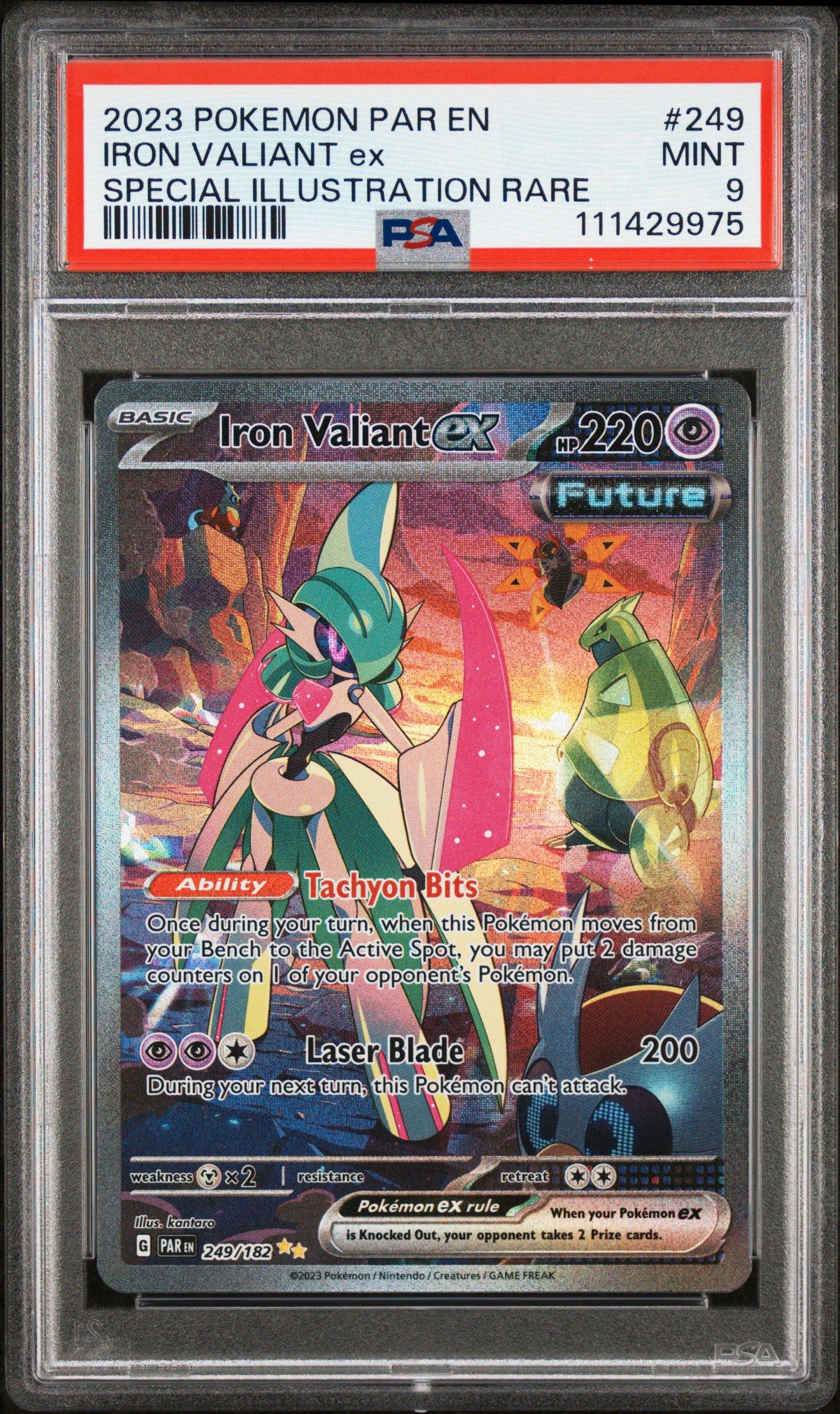 rare cards paradox rift 089/182 89/182 Iron Valiant ex Pokemon Card Double *  Brokenvase Games this item offers a spectacular aesthetic for a gallery 10 Most Valuable Paradox Rift
