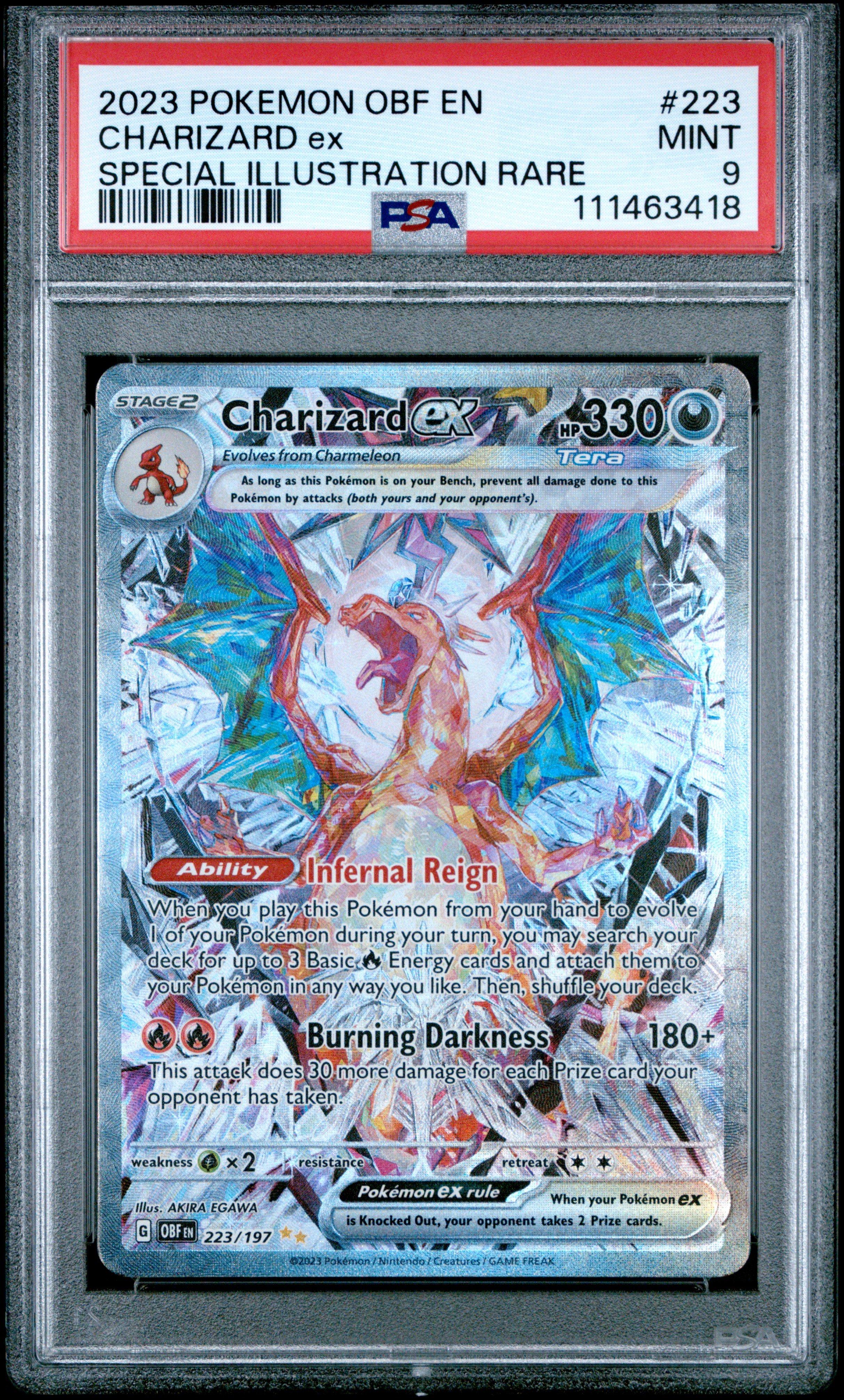 2023年 CHARIZARD ex SPECIAL ART RARE Charizard ex 2023 Pokémon Scarlet & Violet 151 Special