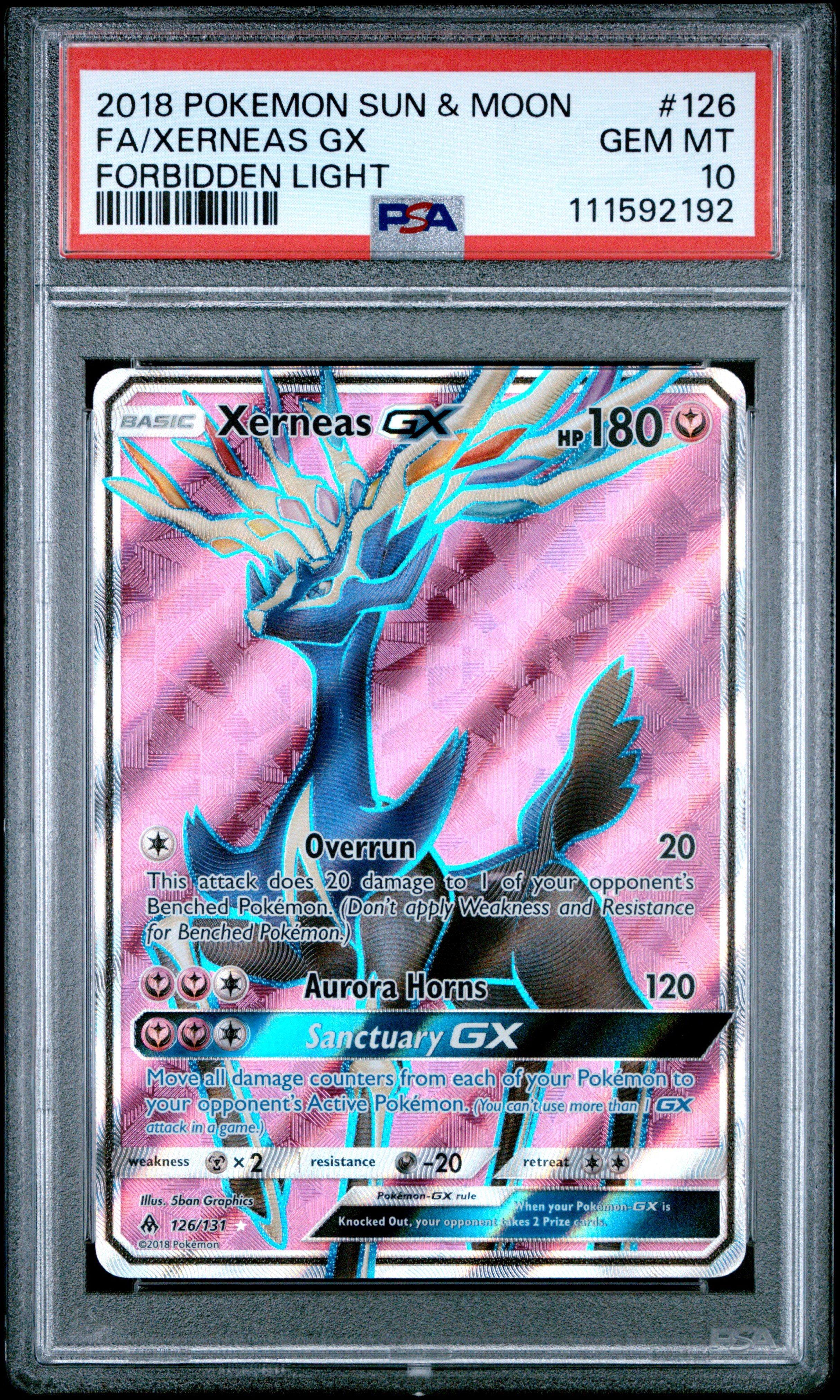 xerneas pokemon card full art 2018 Pokemon Sun & Moon