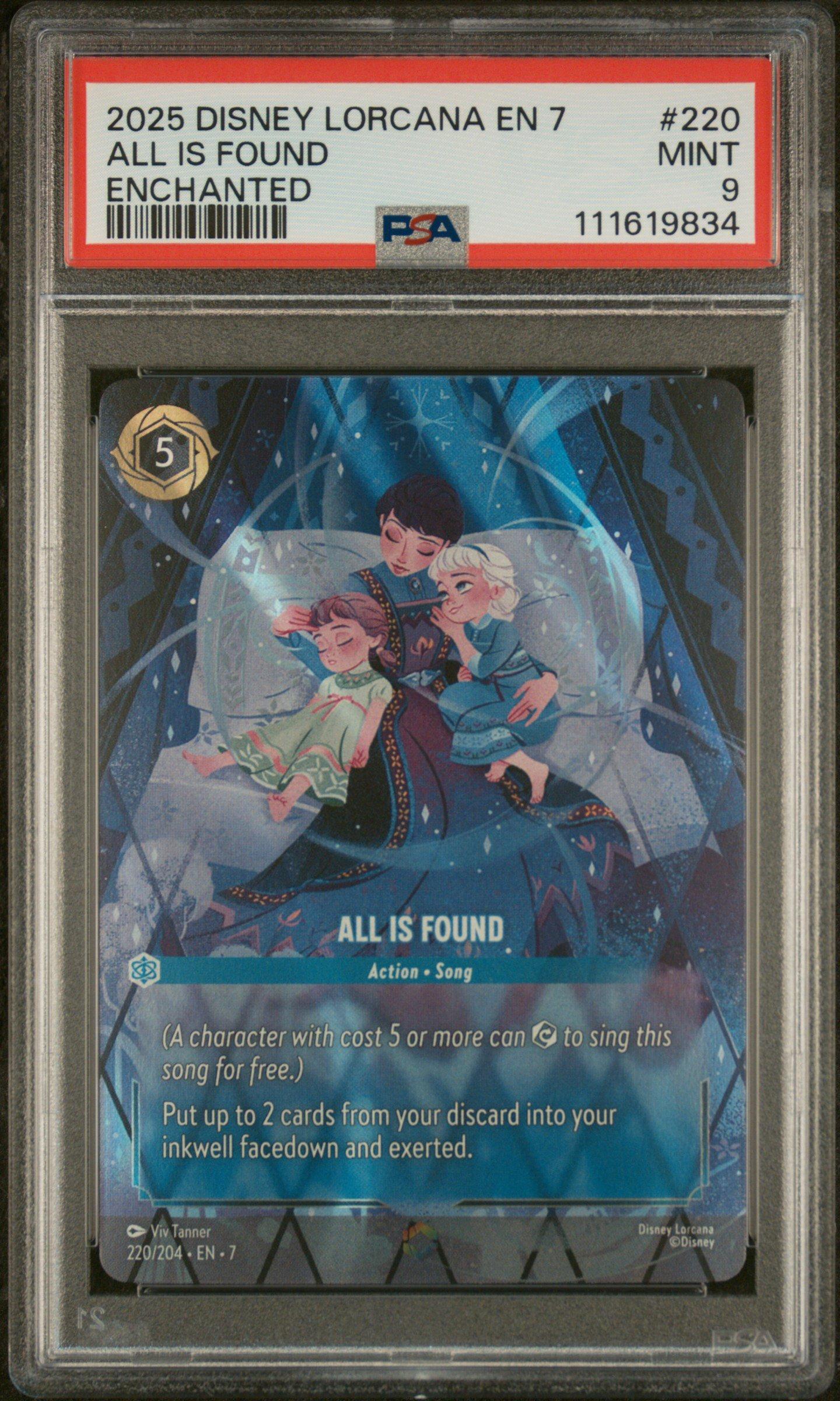 2025 Disney Lorcana En 7-archazia's Island 220 All Is Found