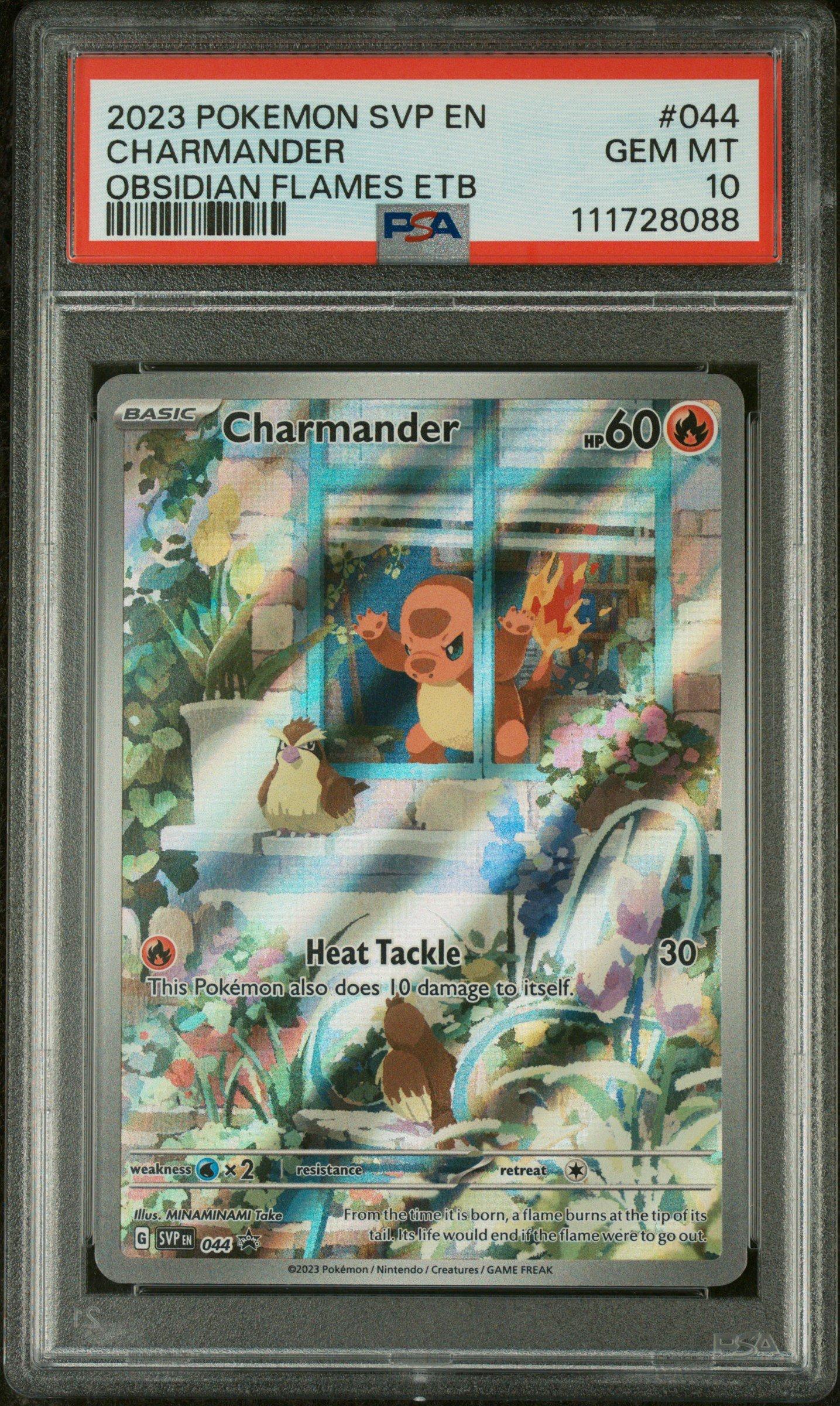 2023 Pokemon Svp En-sv Black Star Promo 044 Charmander Obsidian