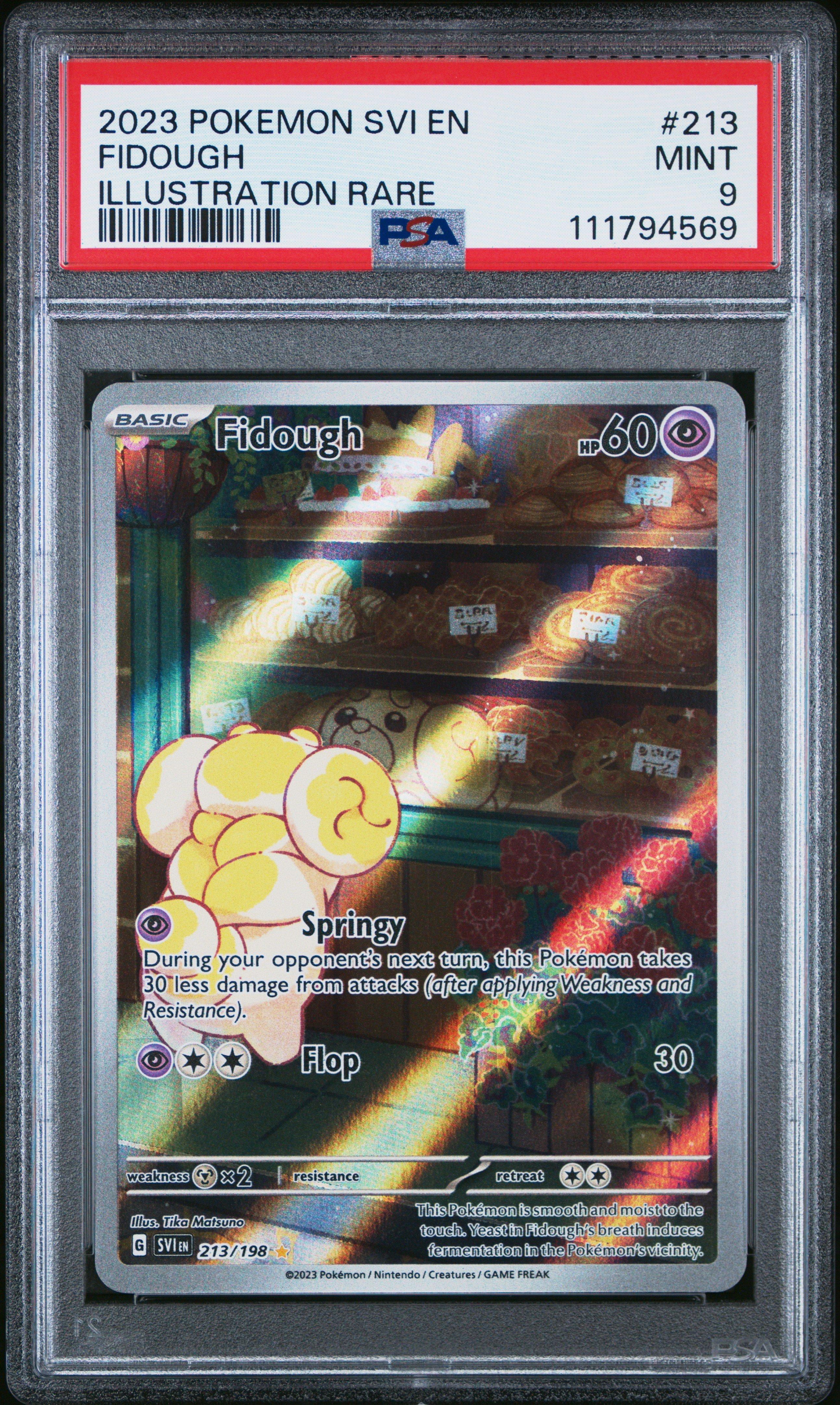 2023 Pokemon Svi En-scarlet & Violet 213 Fidough Illustration Rare