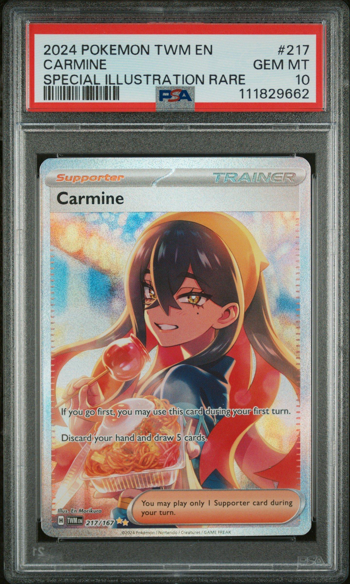 2024 Pokemon Twm En-twilight Masquerade 217 Carmine Special