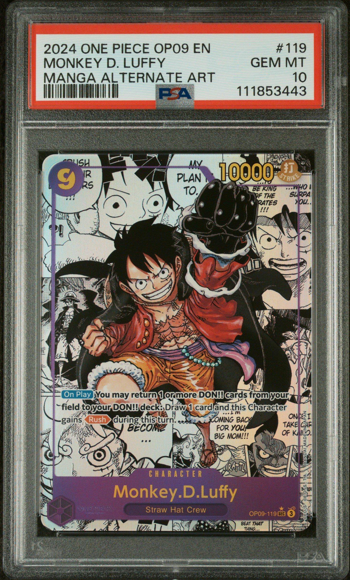 2024 One Piece Op09-emperors In The New World 119 Monkey D. Luffy