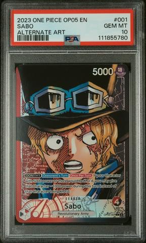 2023 ワンピースカード SABO #083 GEM MT 10 Sabo 2023 Kingdoms of Intrigue #OP04-083 Super Rare Price