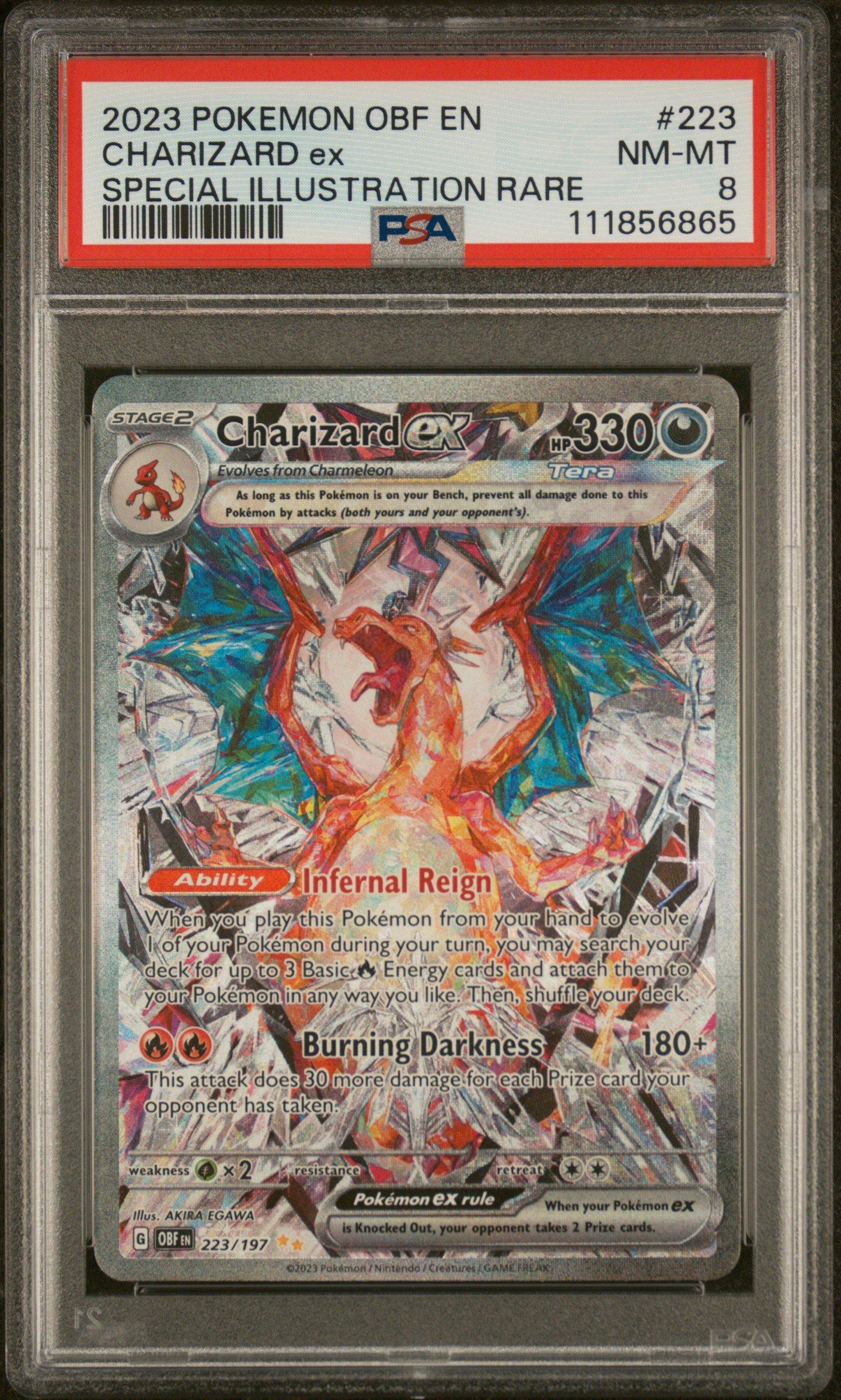 2023 Pokemon Obf En-obsidian Flames 223 Charizard Ex Special