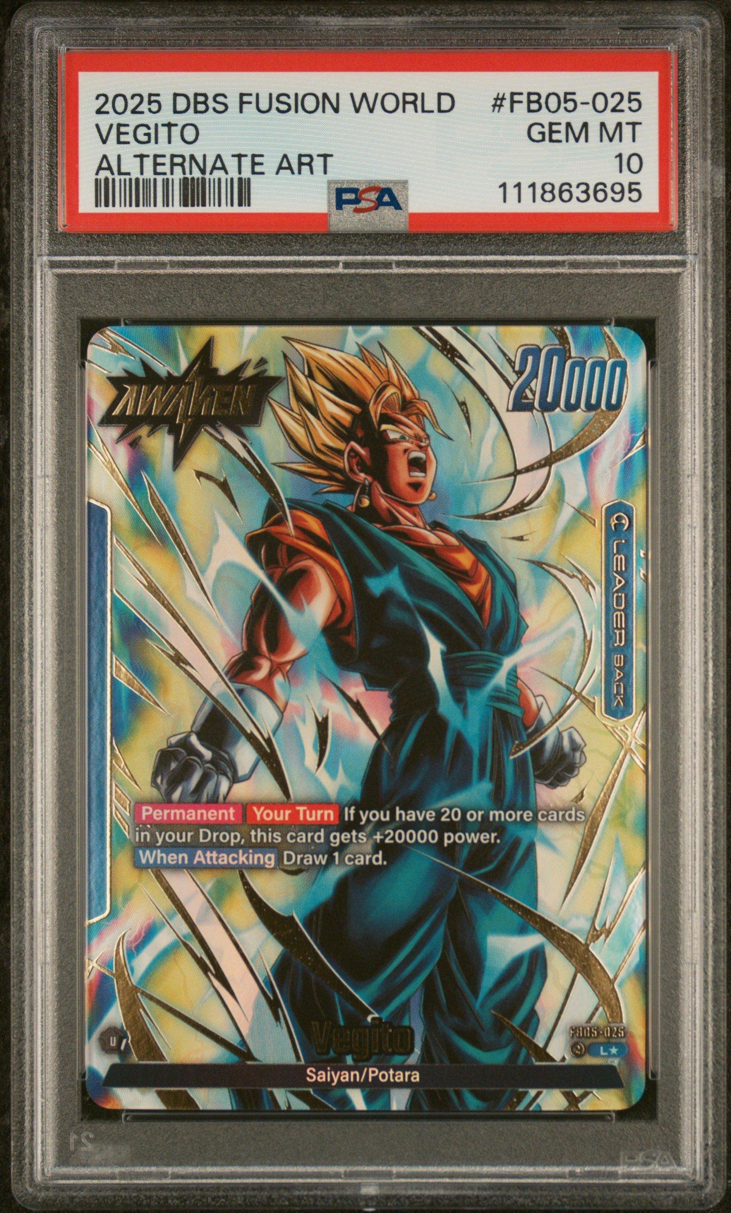 2025 Dragon Ball Super Card Game Fusion World New Adventure Fb05