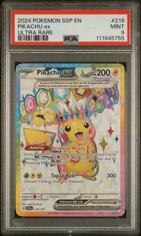 2024 Pokemon Ssp En-surging Sparks 251 Night Stretcher Hyper