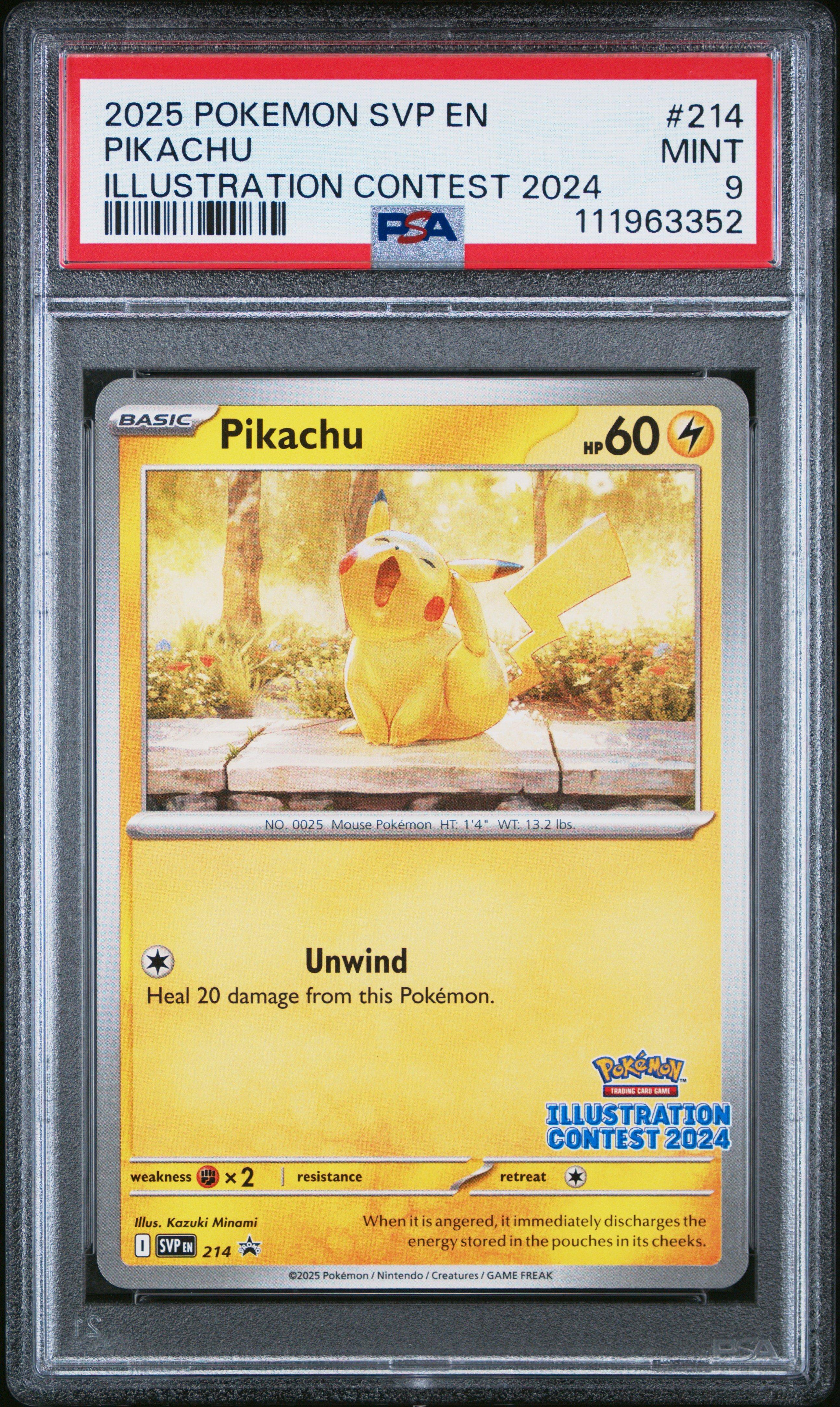 gamestop pokemon promo card 2025 Japanese M-p 018 Fuecoco Mcdonald's PSA 9 Pikachu World Championships 2025 Promo