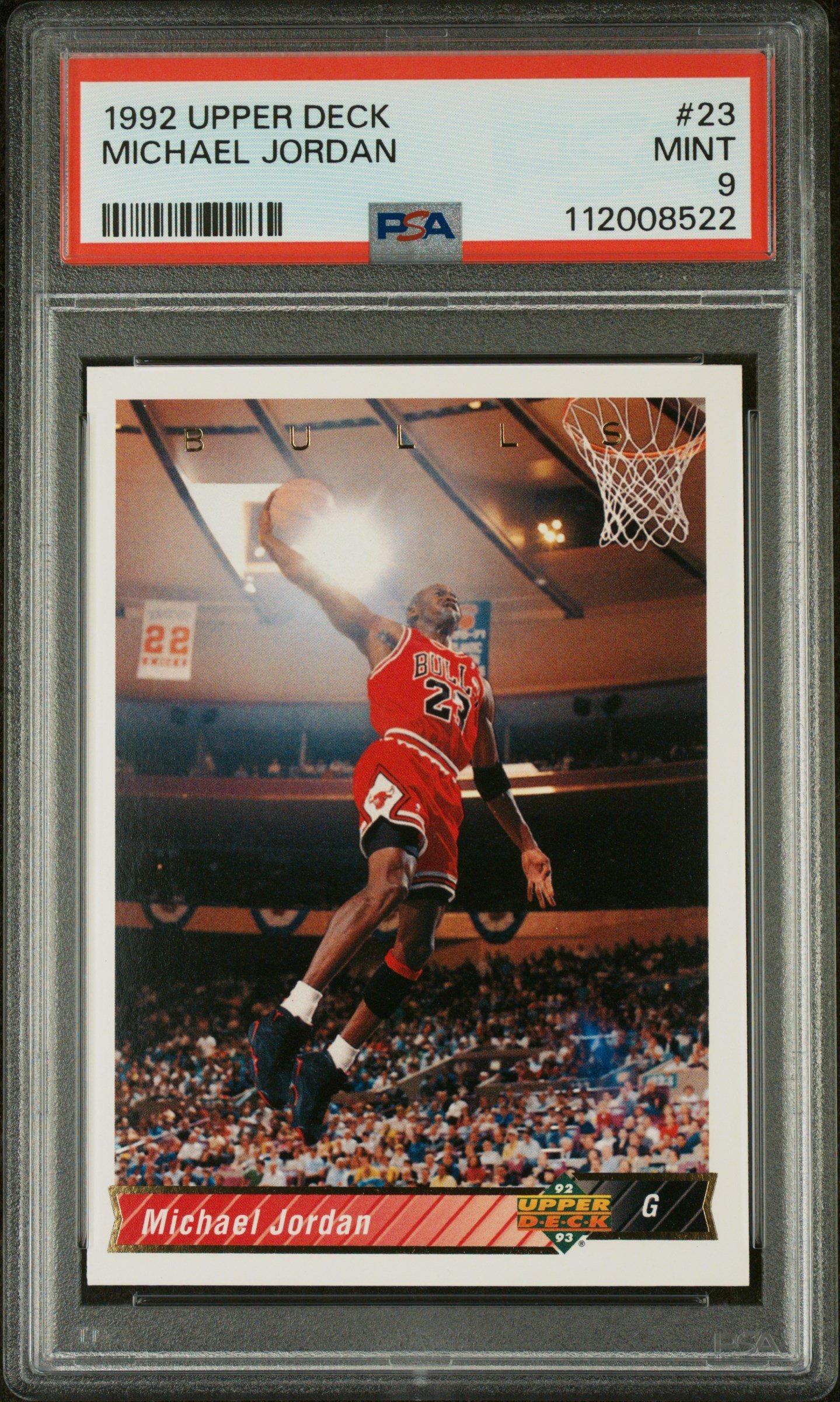 1992 Upper Deck 23 Michael Jordan PSA