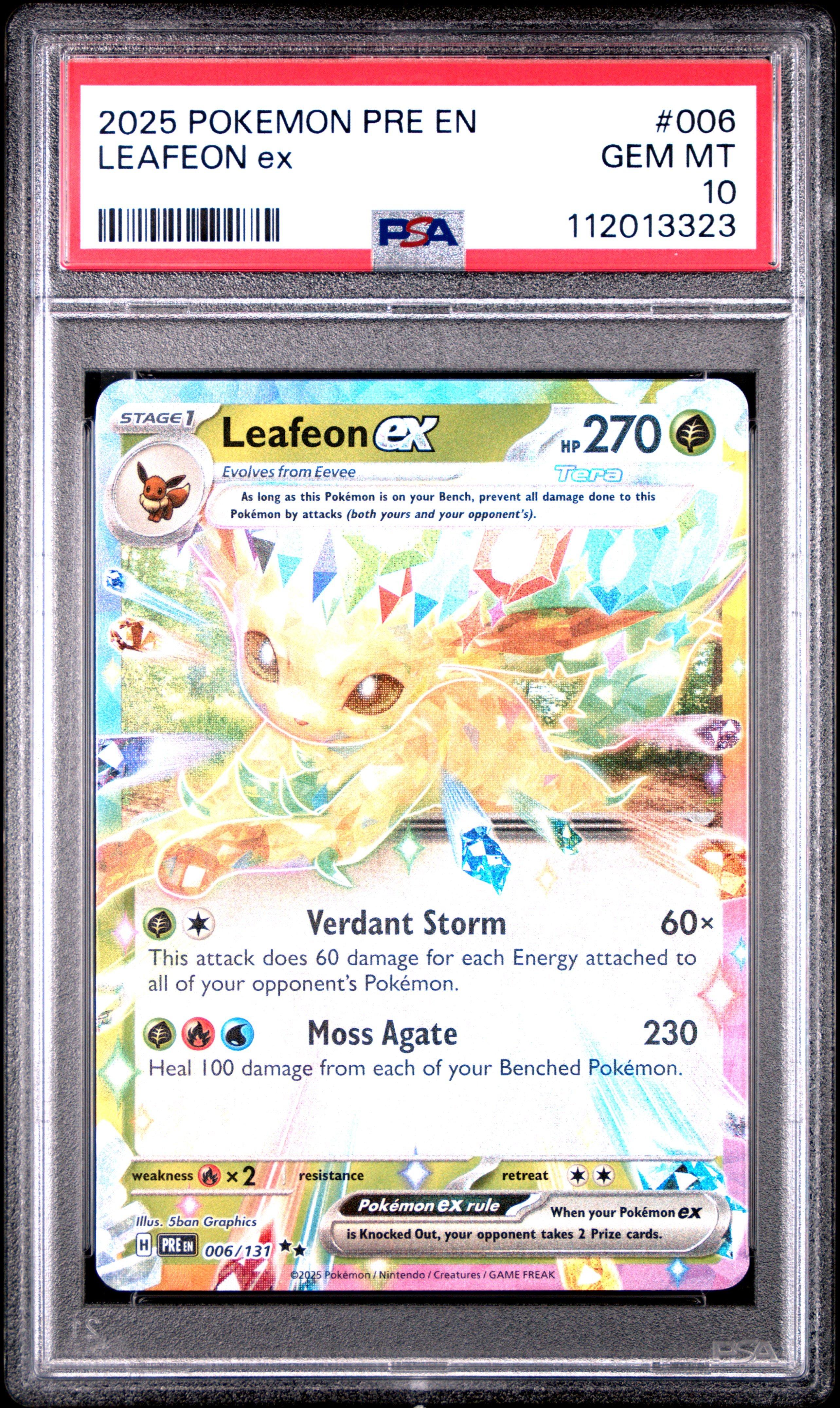 pokemon leafeon card Rare Credit Card Credit Card Skin  Anime Town Creations this card is the perfect way to showcase your collection. Leafeon EX 2025 Pokemon Prismatic
