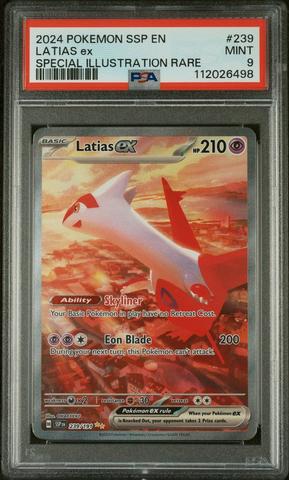 2024 Pokemon Ssp En-surging Sparks 239 Latias Ex Special