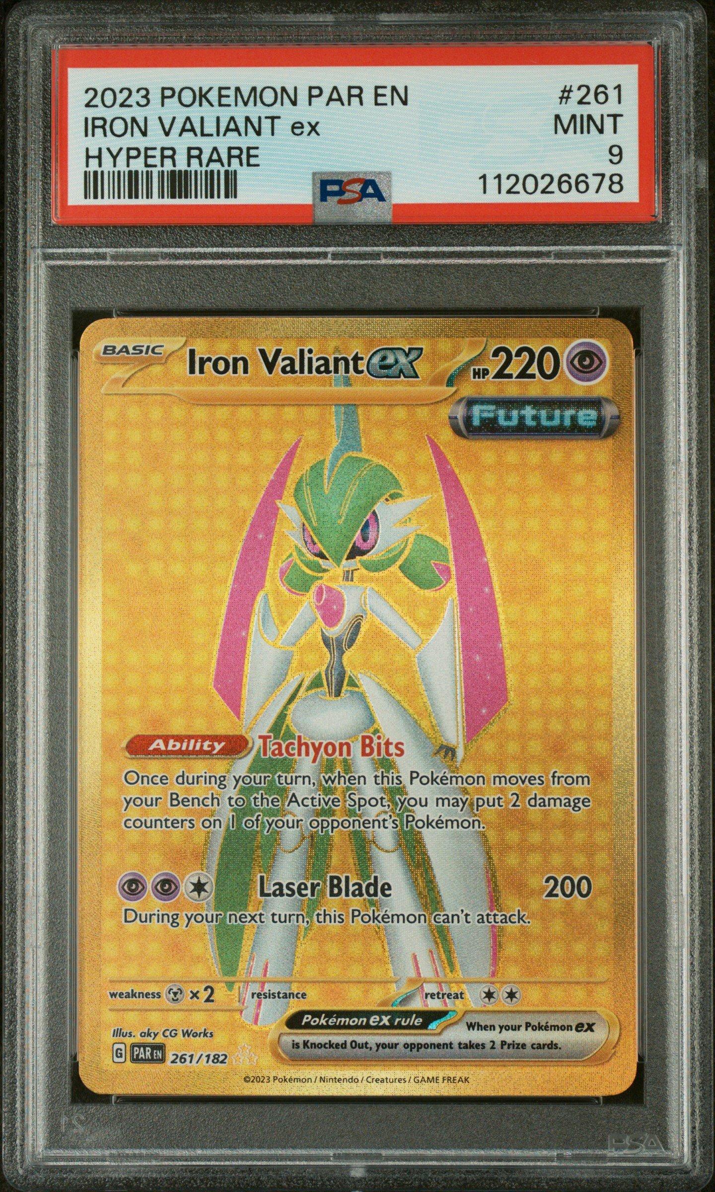 iron valiant pokemon cards Pokemon CardIRON EXSAR(089/066) (SV4M) Japanese PSA10 When Pokemon Iron Valiant (Paradox Drive #108/109,
