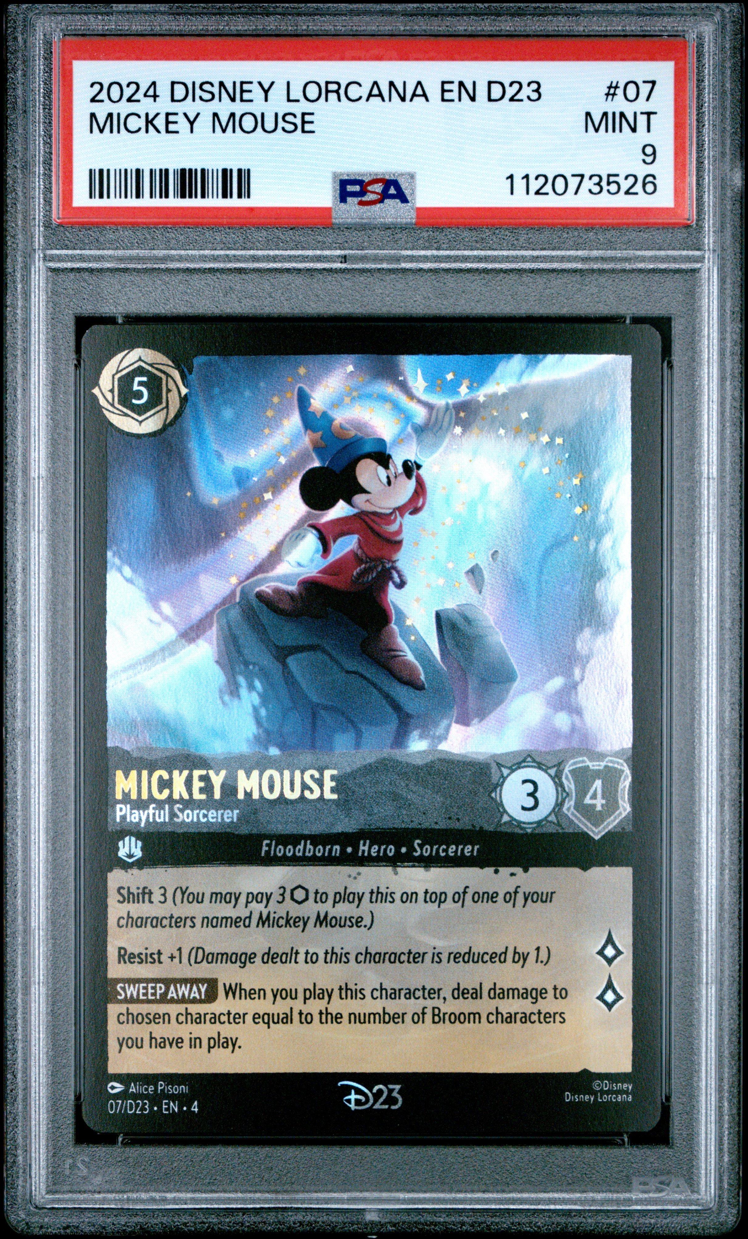 2024 Disney Lorcana En D23-d23 Expo Promo 07 Mickey Mouse