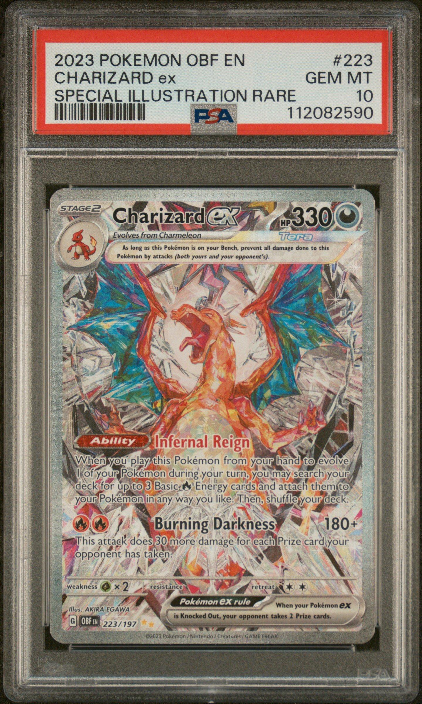 2023 Pokemon Obf En-obsidian Flames 223 Charizard Ex Special