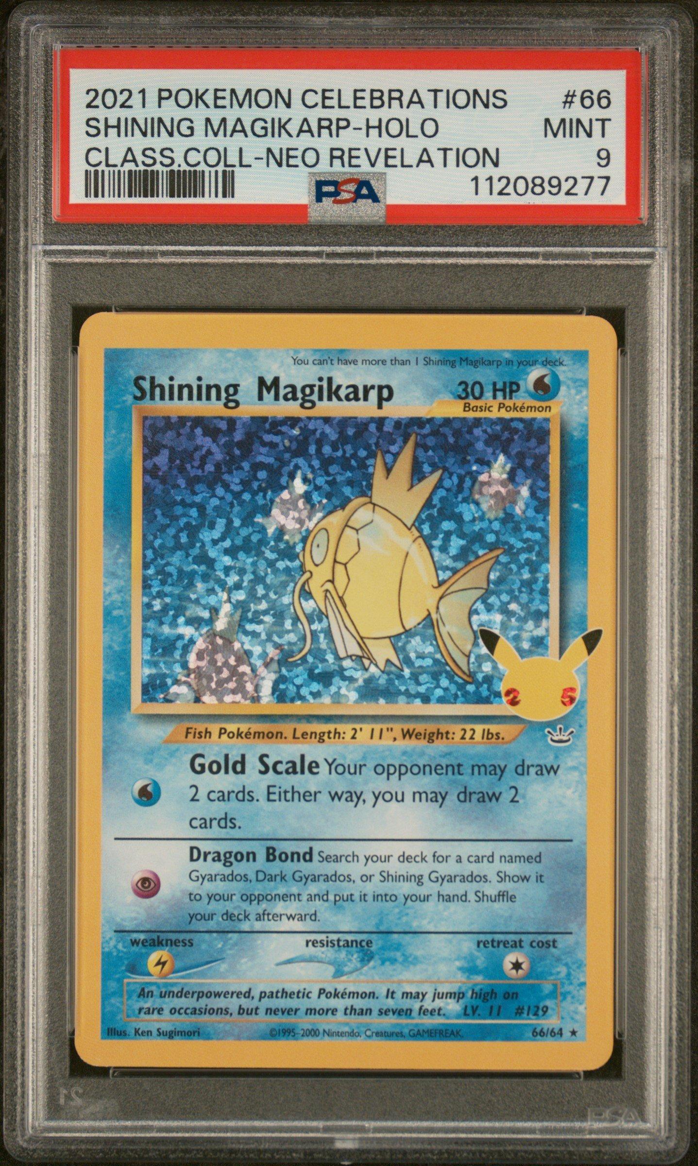 2021 Pokemon Celebrations Classic Collection 66 Shining Magikarp