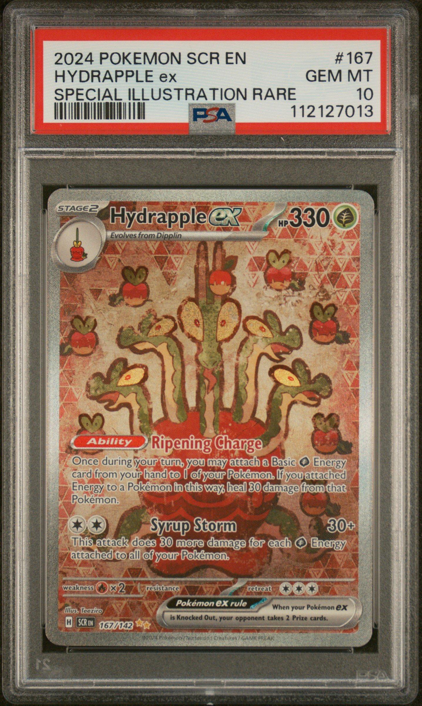 2024 Pokemon Scr En-stellar Crown 167 Hydrapple Ex Special