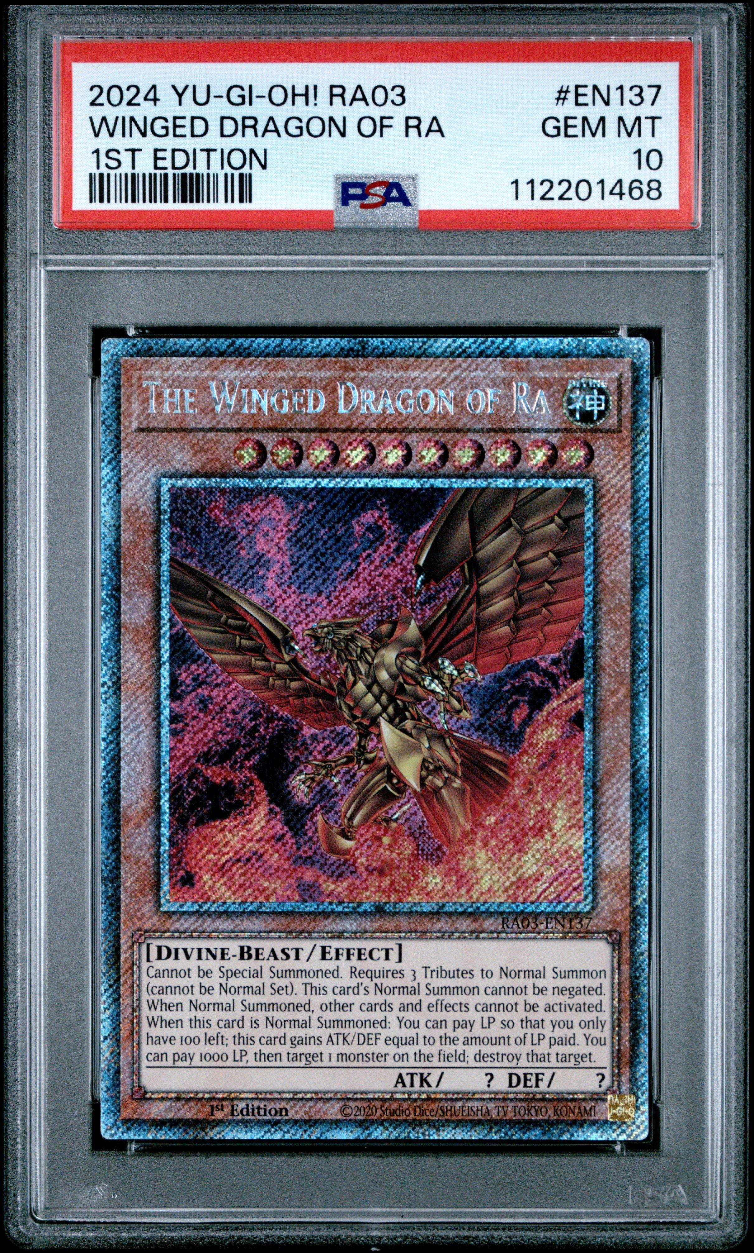 2024 Yu-gi-oh! Ra03-quarter Century Bonanza En137 The Winged