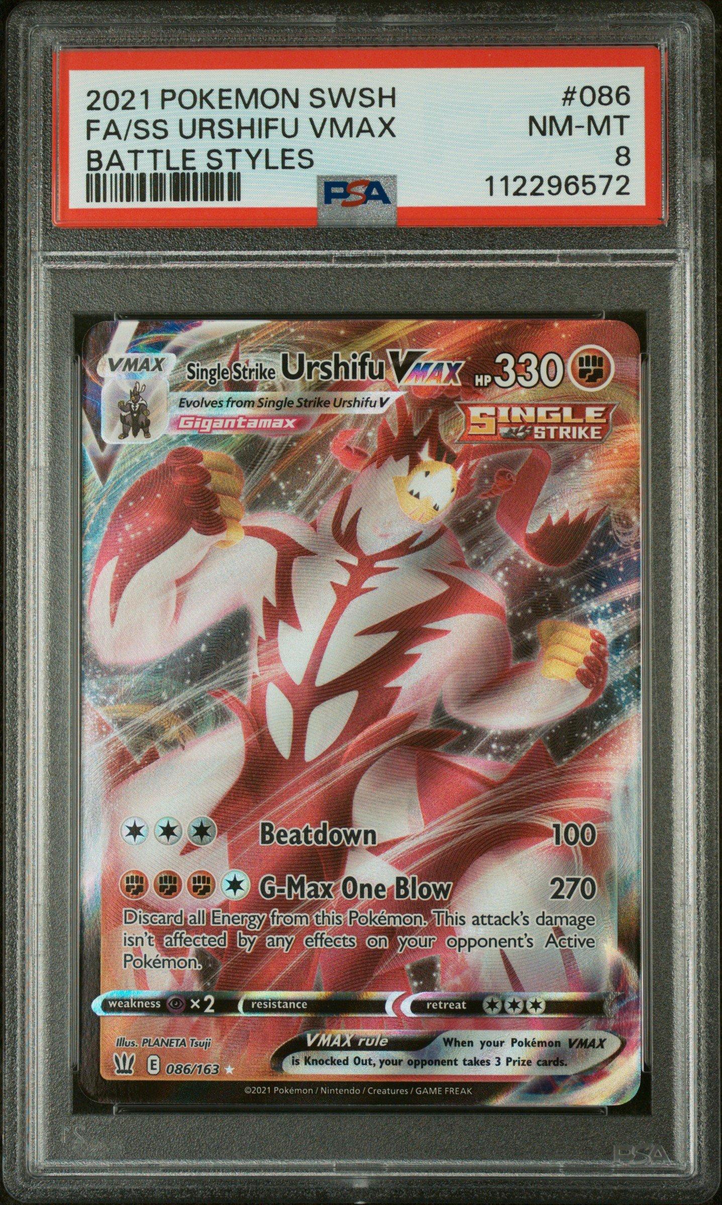 single strike pokemon cards Single Strike Urshifu V | Battle Styles