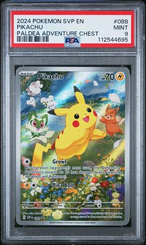 2024 Pokemon Svp En-sv Black Star Promo 088 Pikachu Paldea