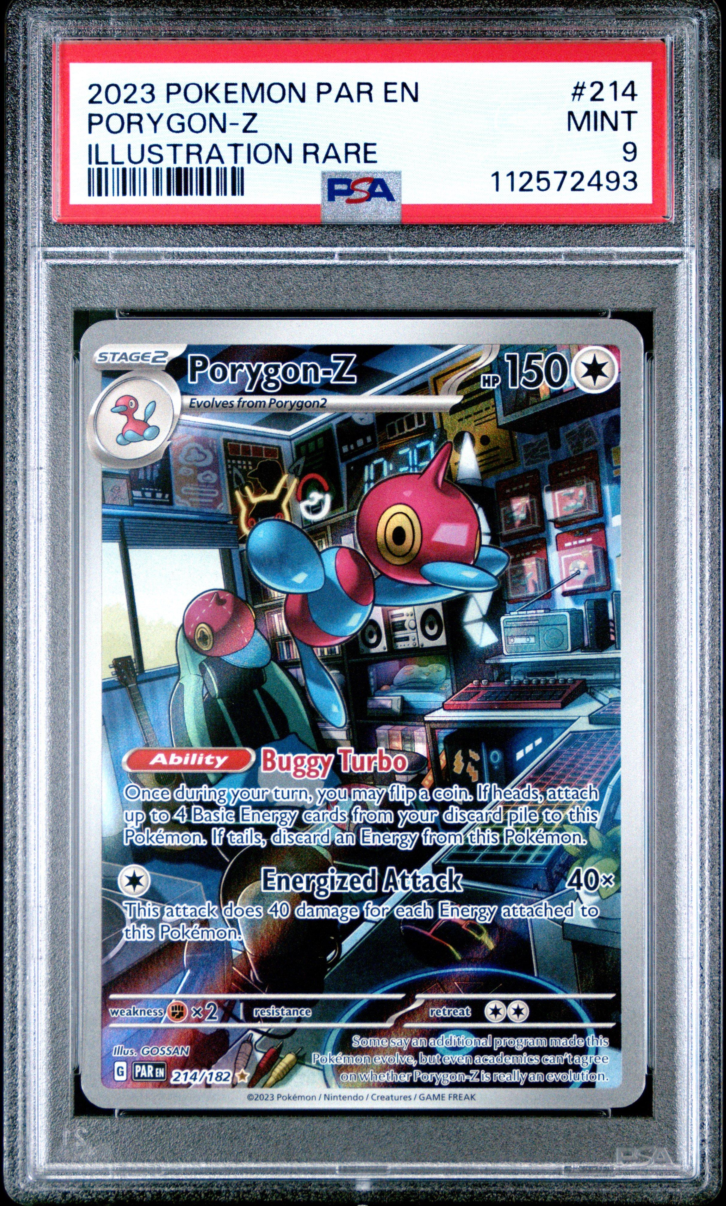 2023 Pokemon Par En-paradox Rift 214 Porygon-z Illustration Rare