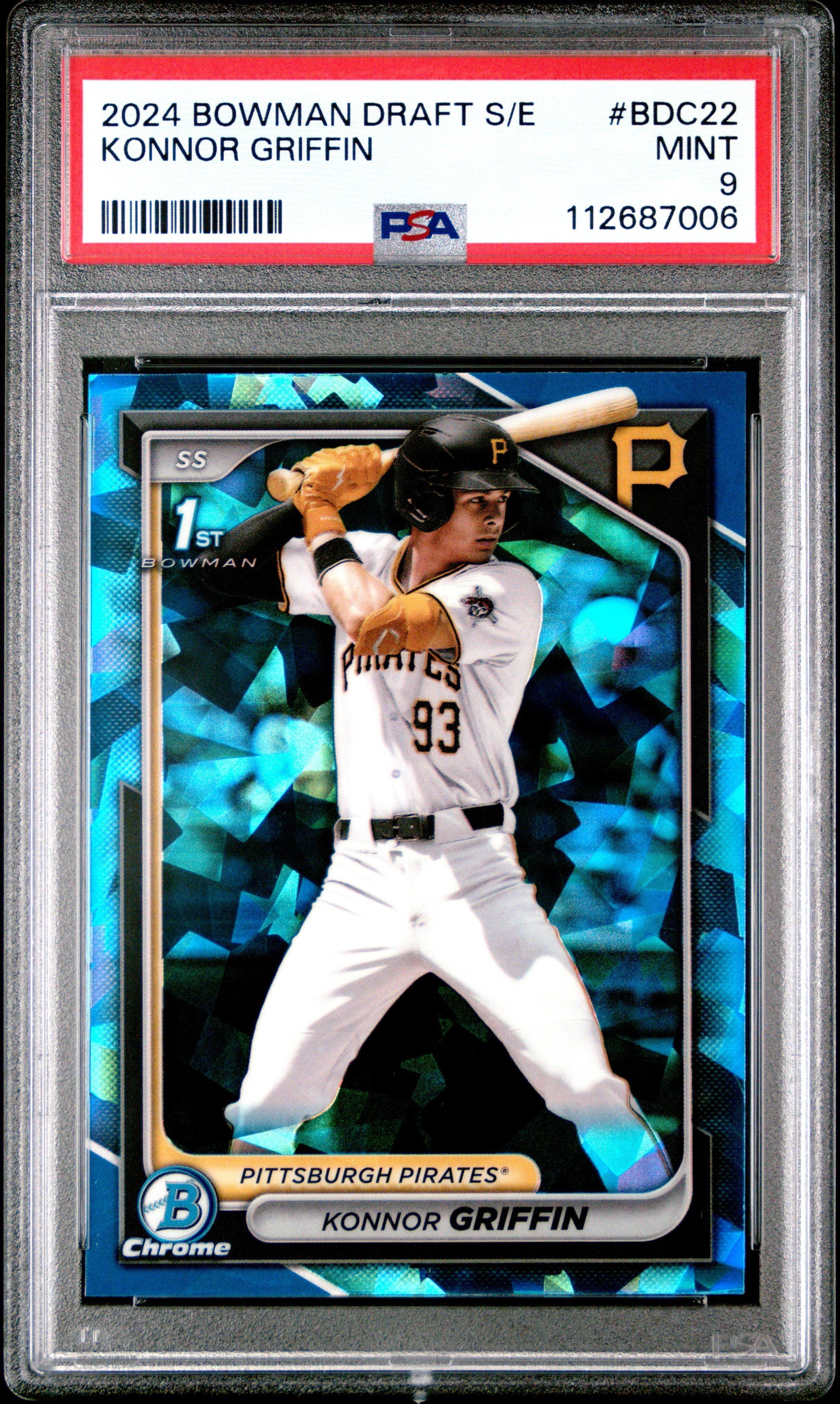 2024 Bowman Draft Sapphire Edition Bdc22 Konnor Griffin PSA 9 