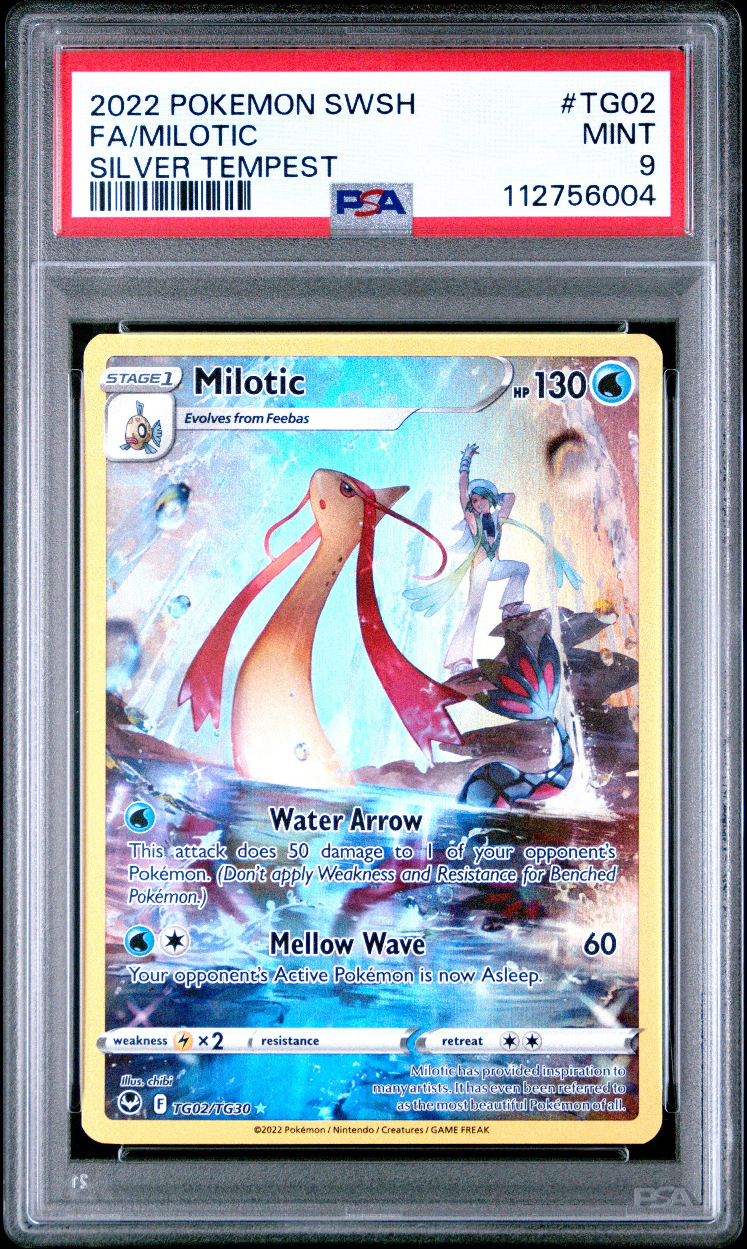 milotic pokemon card full art Milotic - SWSH12: Silver Tempest Trainer Gallery [ULTRA RARE]