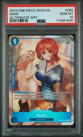 ミラバト onepiece ワンピース nami ナミ psa 10 PSA 10 One Piece Card Game Nami Standard Battle Winner Promo